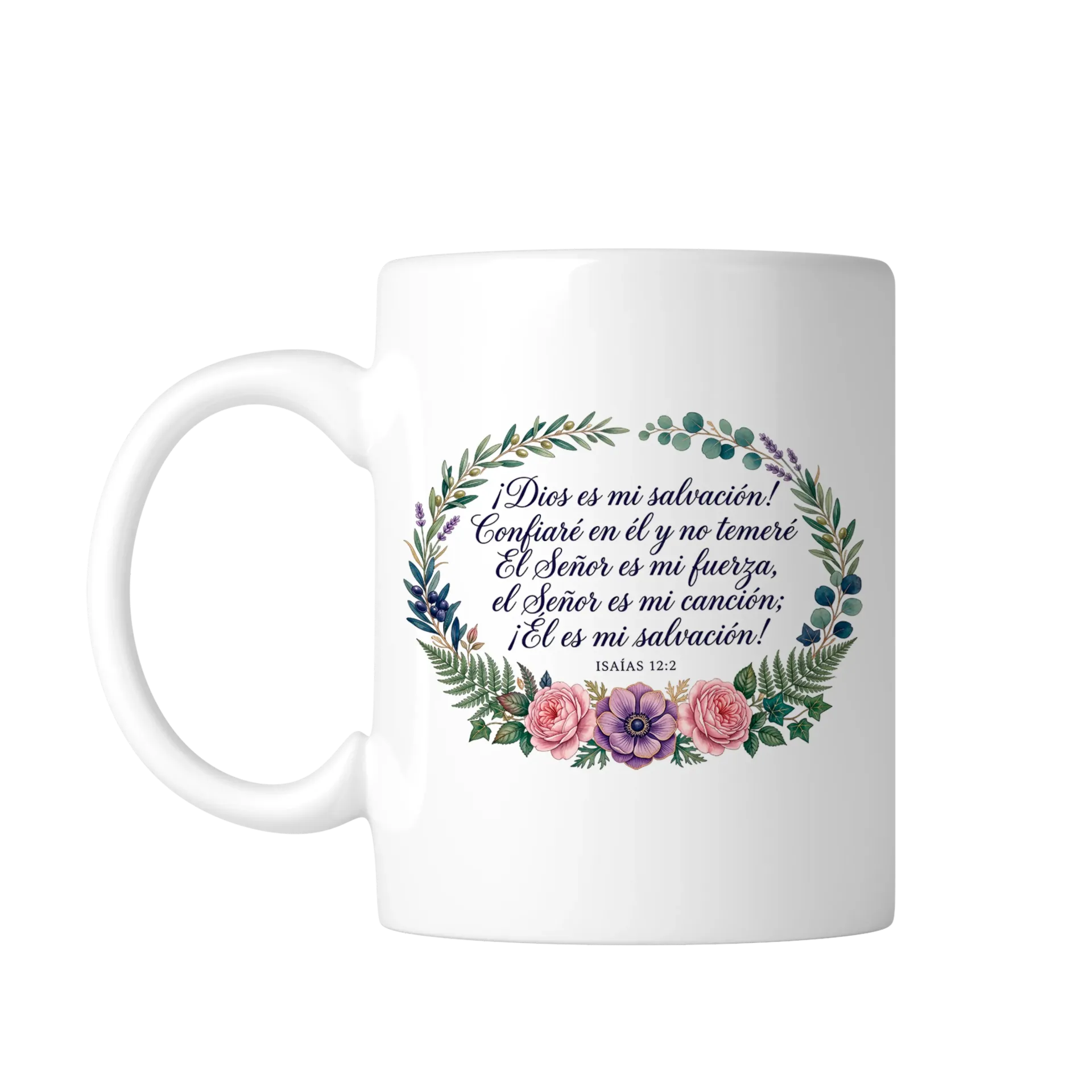 Taza Rg152. Frase Cristiana Religiosa