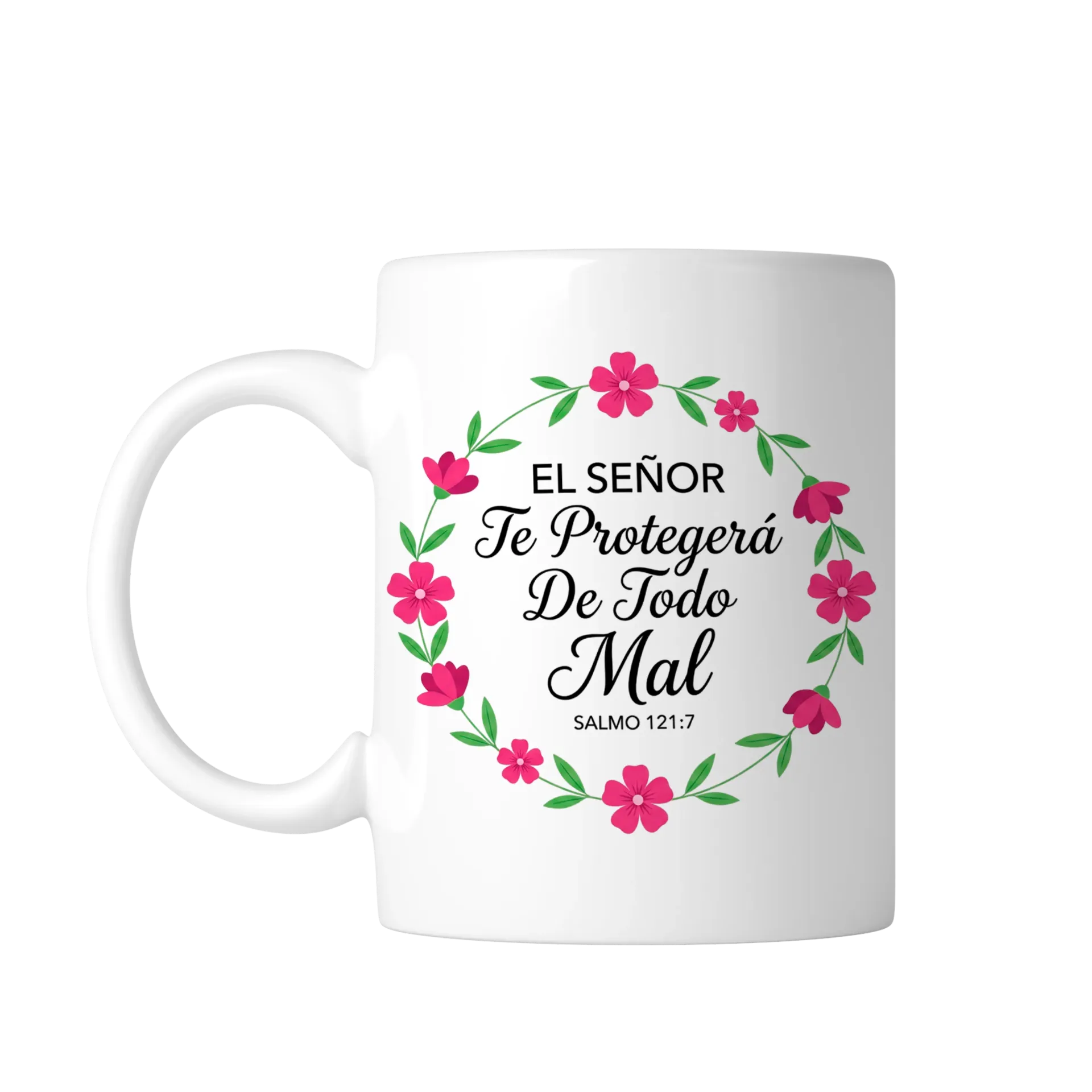 Taza Rg155. Frase Cristiana Religiosa (Con nombre)