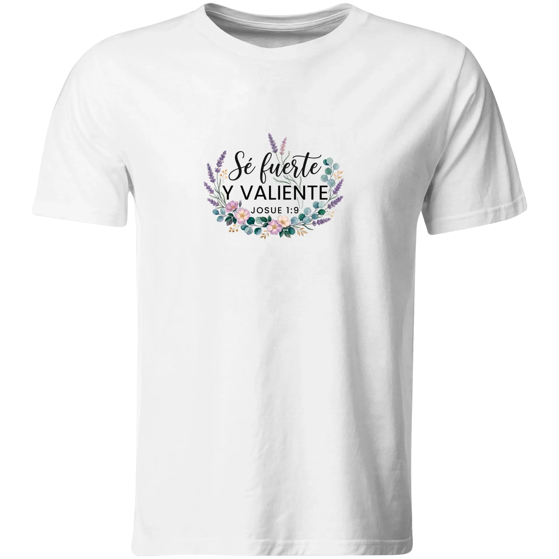 Playera Religiosa RG163. Versiculo Bíblico Cristiana Católica