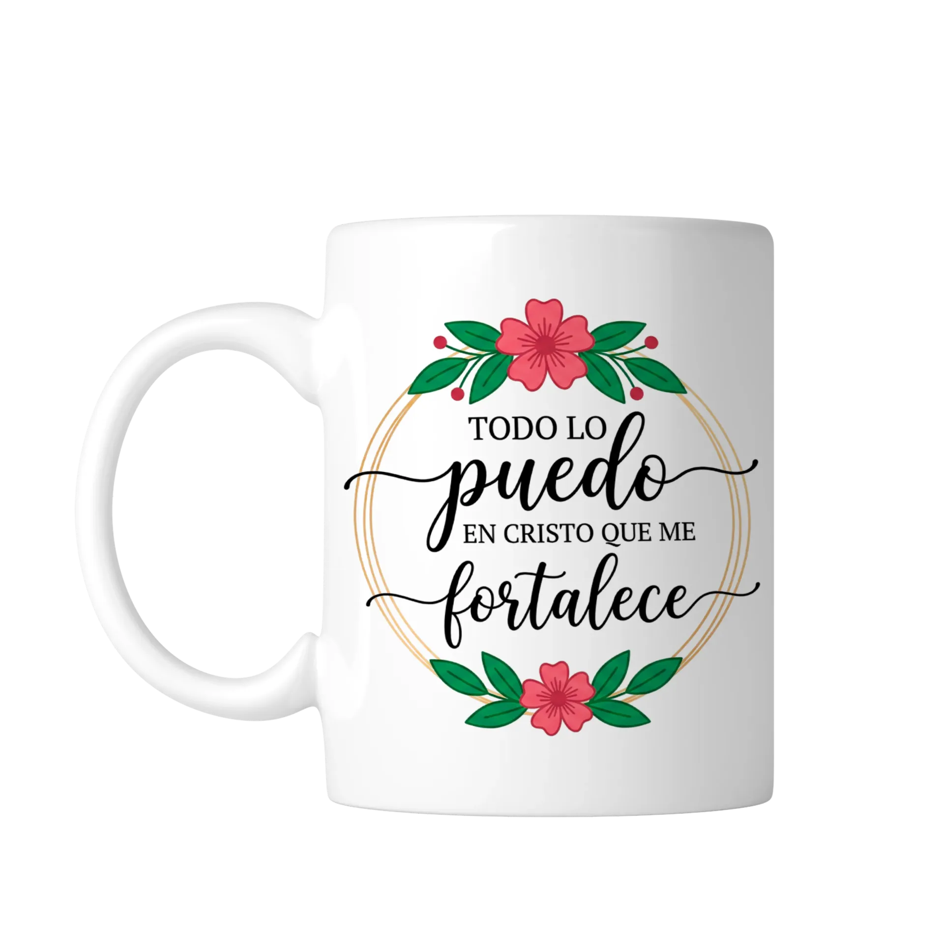 Taza Rg158. Frase Cristiana Religiosa