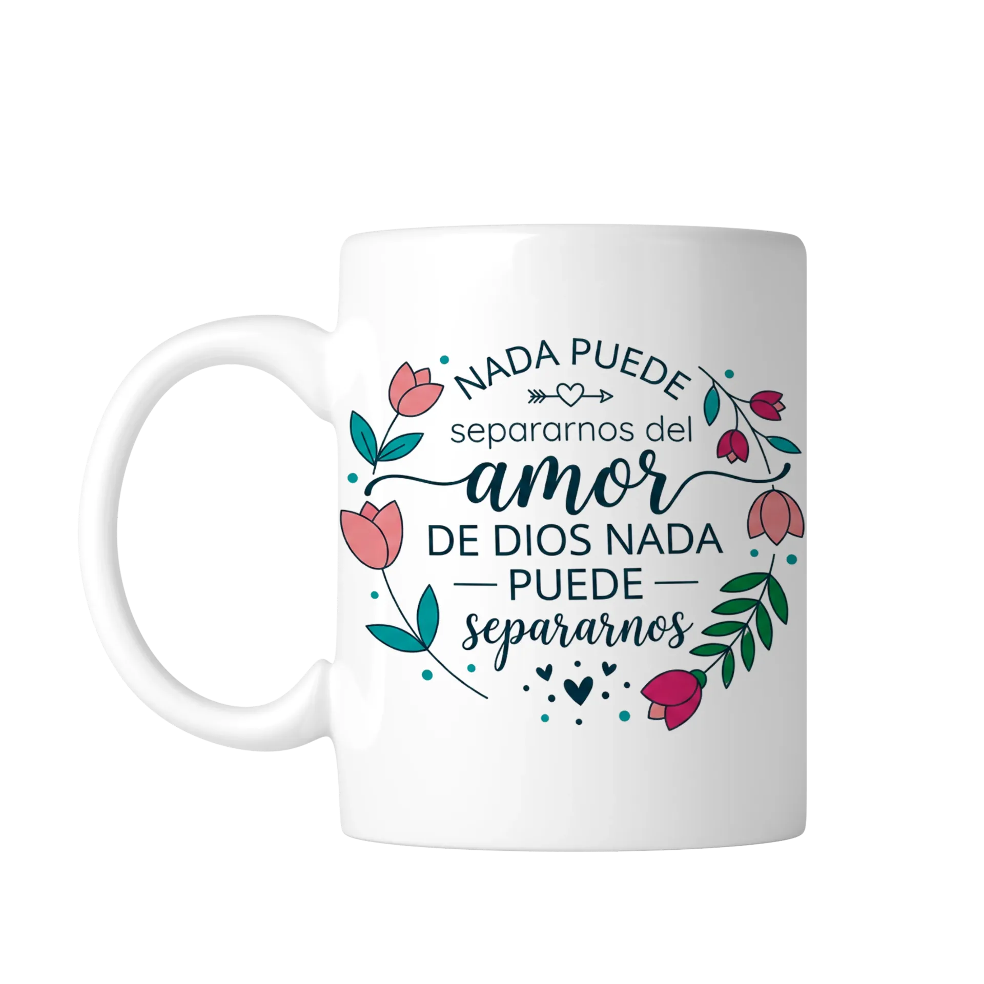 Taza Rg160. Frase Cristiana Religiosa (Con nombre)