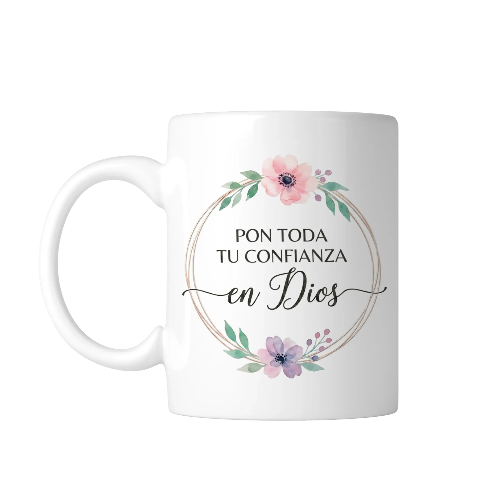 Taza Rg162. Frase Cristiana Religiosa