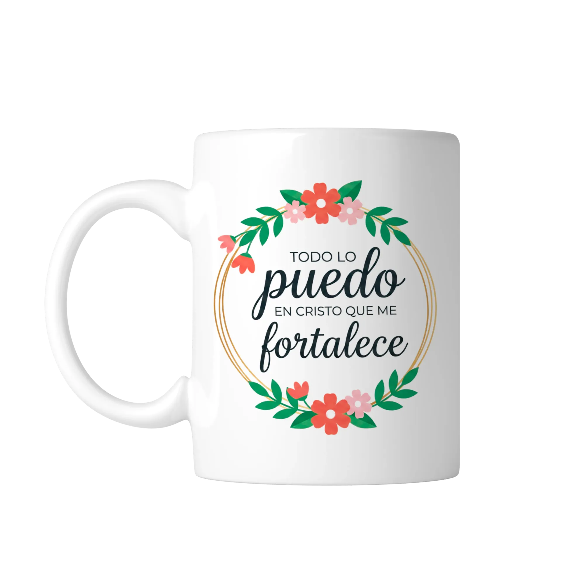 Taza Rg164. Frase Cristiana Religiosa
