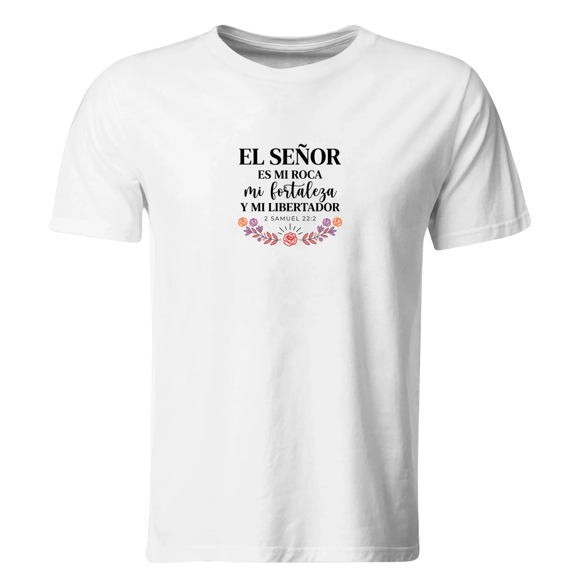 Playera Religiosa RG172. Versiculo Bíblico Cristiana Católica