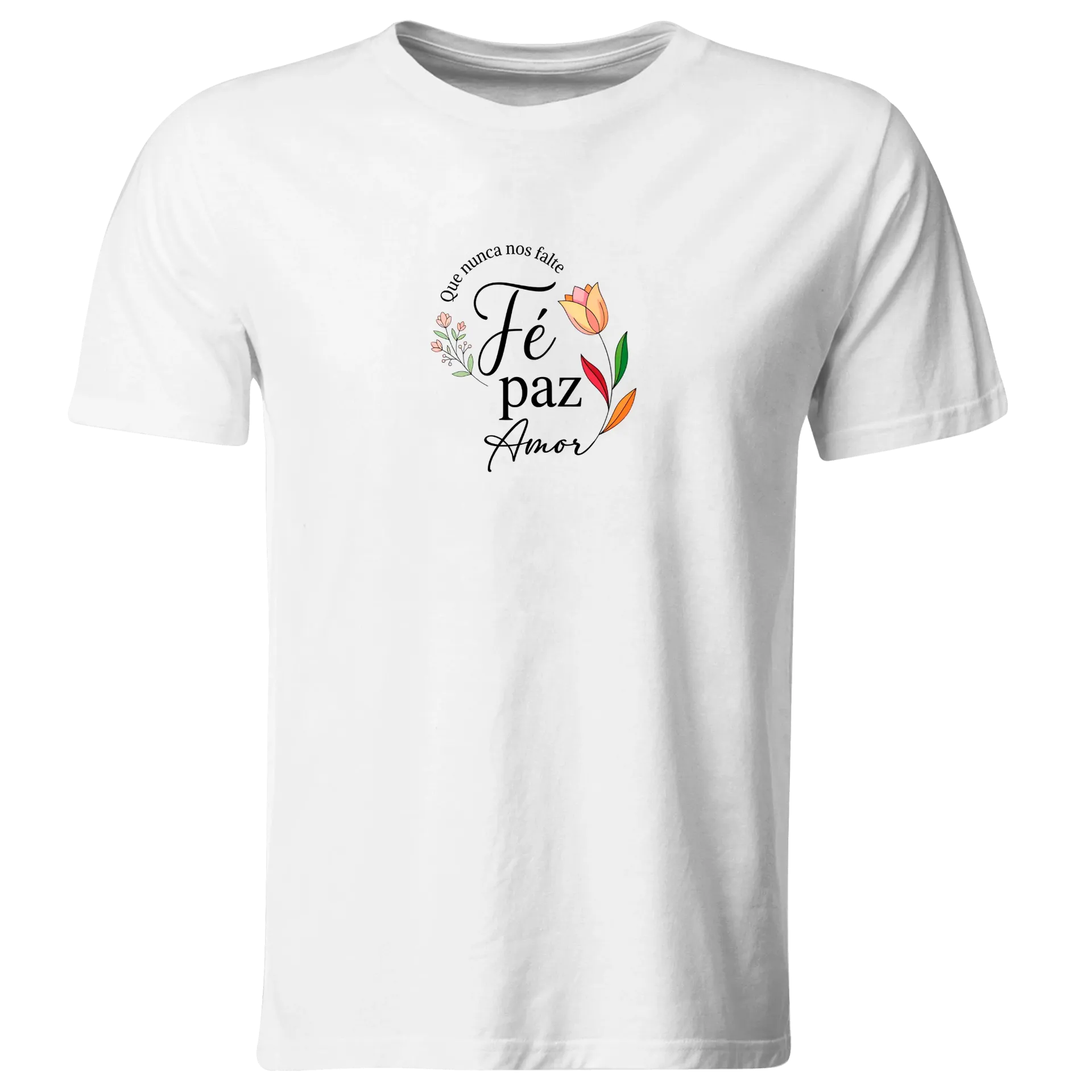 Playera Religiosa RG187. Versiculo Bíblico Cristiana Católica (Recto​)