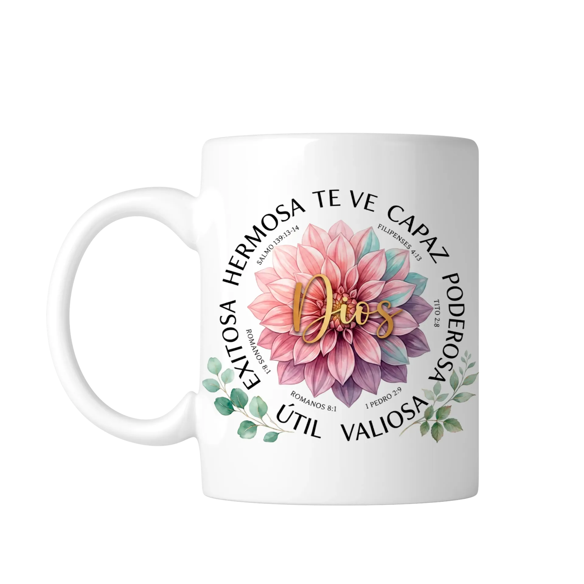 Taza Rg176. Frase Cristiana Religiosa