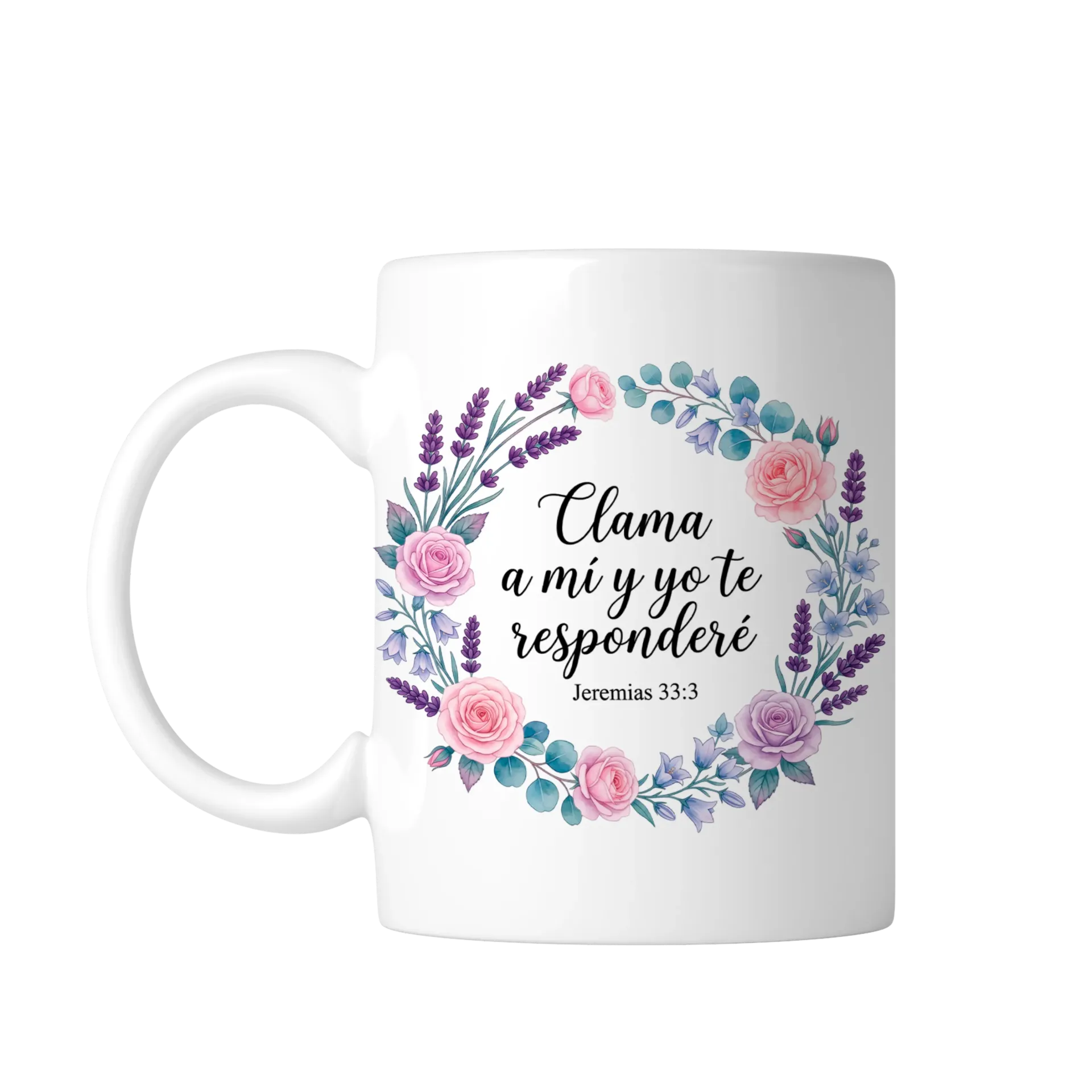 Taza Rg177. Frase Cristiana Religiosa (Con nombre)