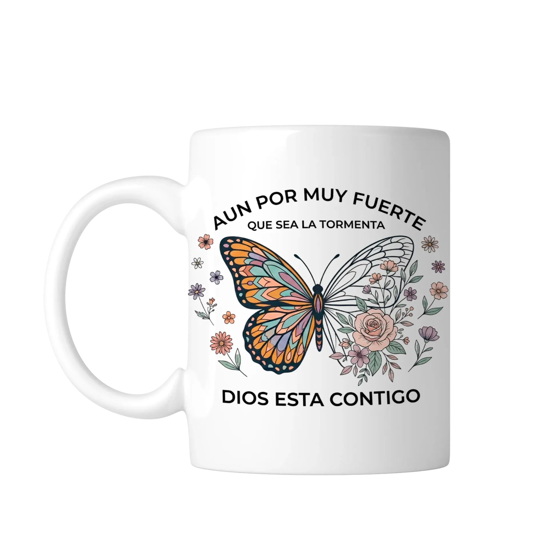 Taza Rg181. Frase Cristiana Religiosa (Con nombre)