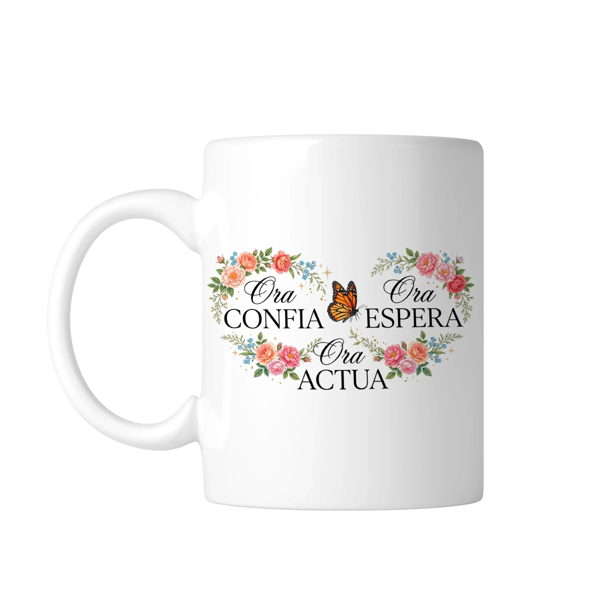 Taza Rg185. Frase Cristiana Religiosa (Con nombre)