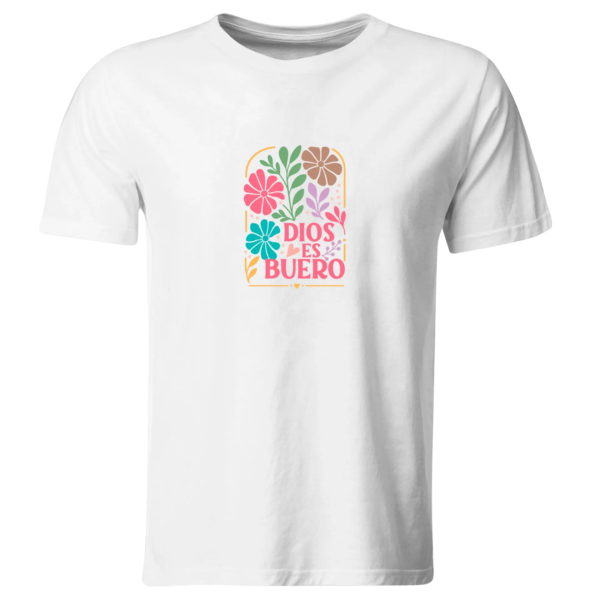 Playera Religiosa RG192. Versiculo Bíblico Cristiana Católica (Recto​)