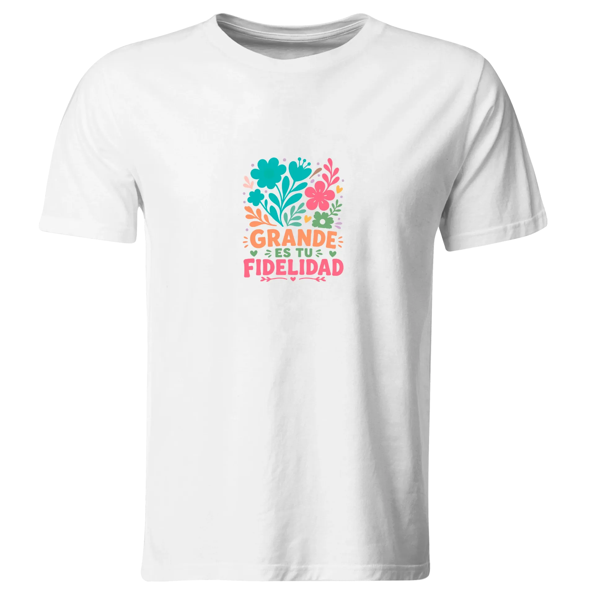 Playera Religiosa RG199. Versiculo Bíblico Cristiana Católica