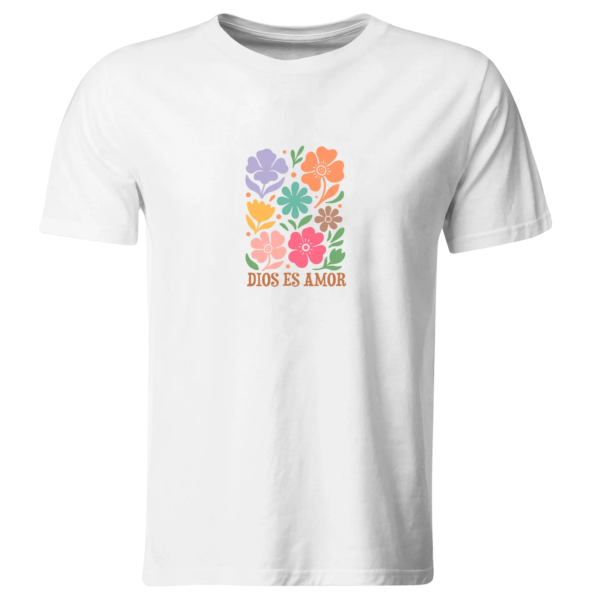 Playera Religiosa RG204. Versiculo Bíblico Cristiana Católica (Recto​)