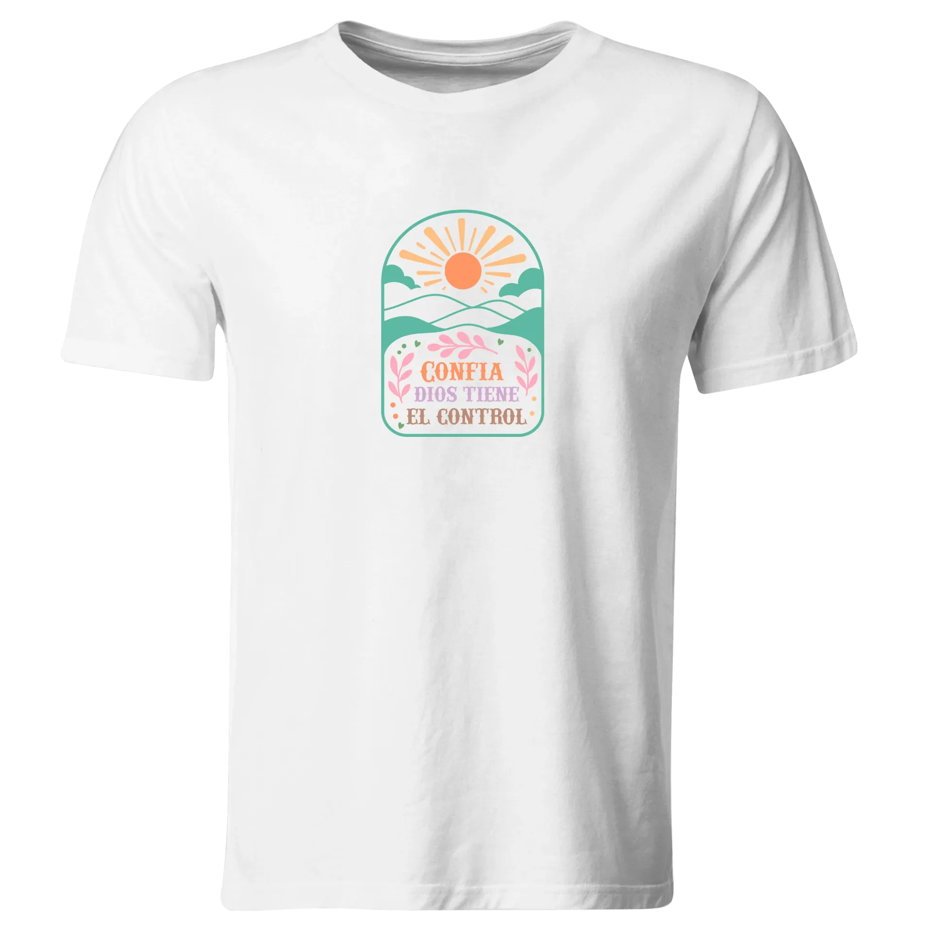 Playera Religiosa RG206. Versiculo Bíblico Cristiana Católica