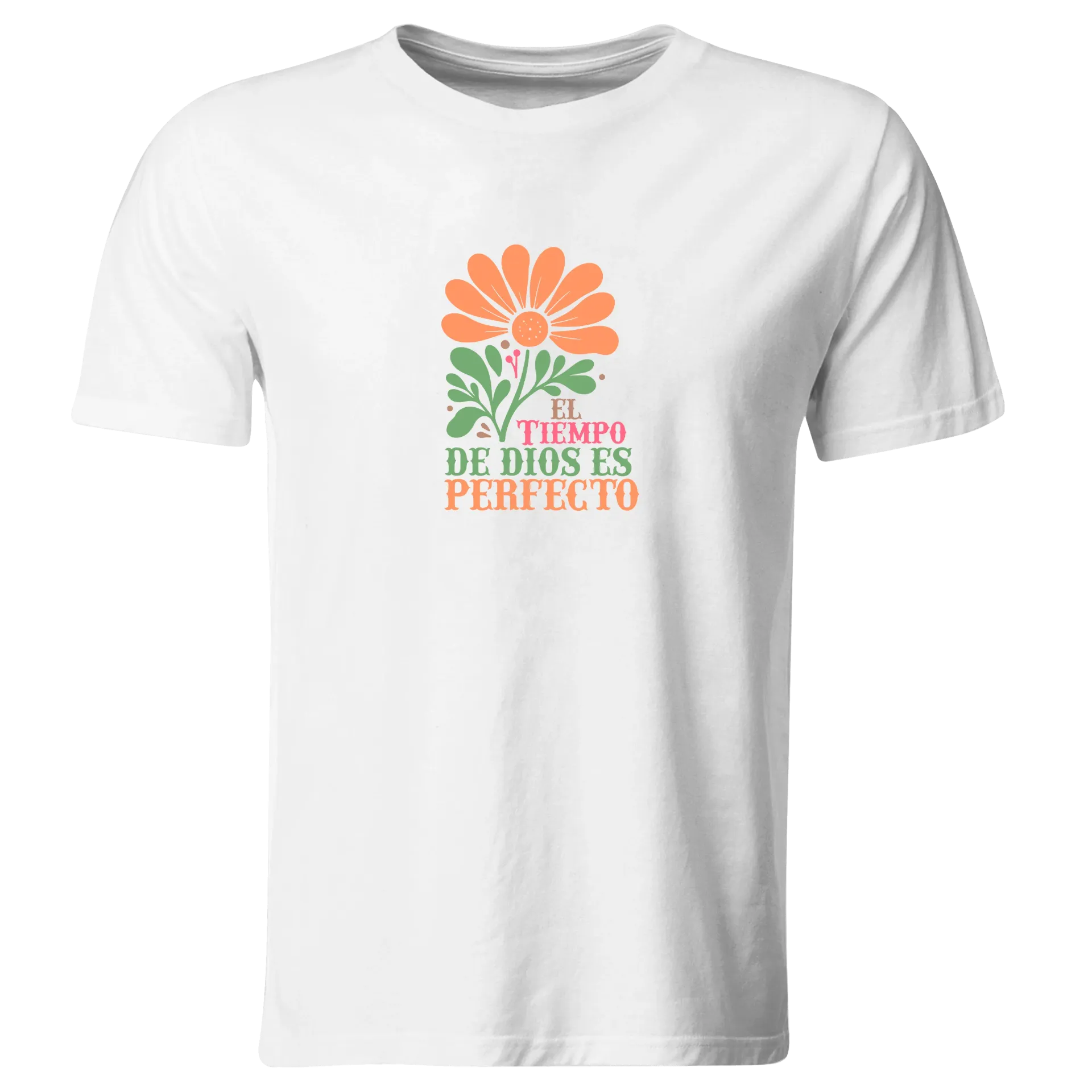 Playera Religiosa RG207. Versiculo Bíblico Cristiana Católica