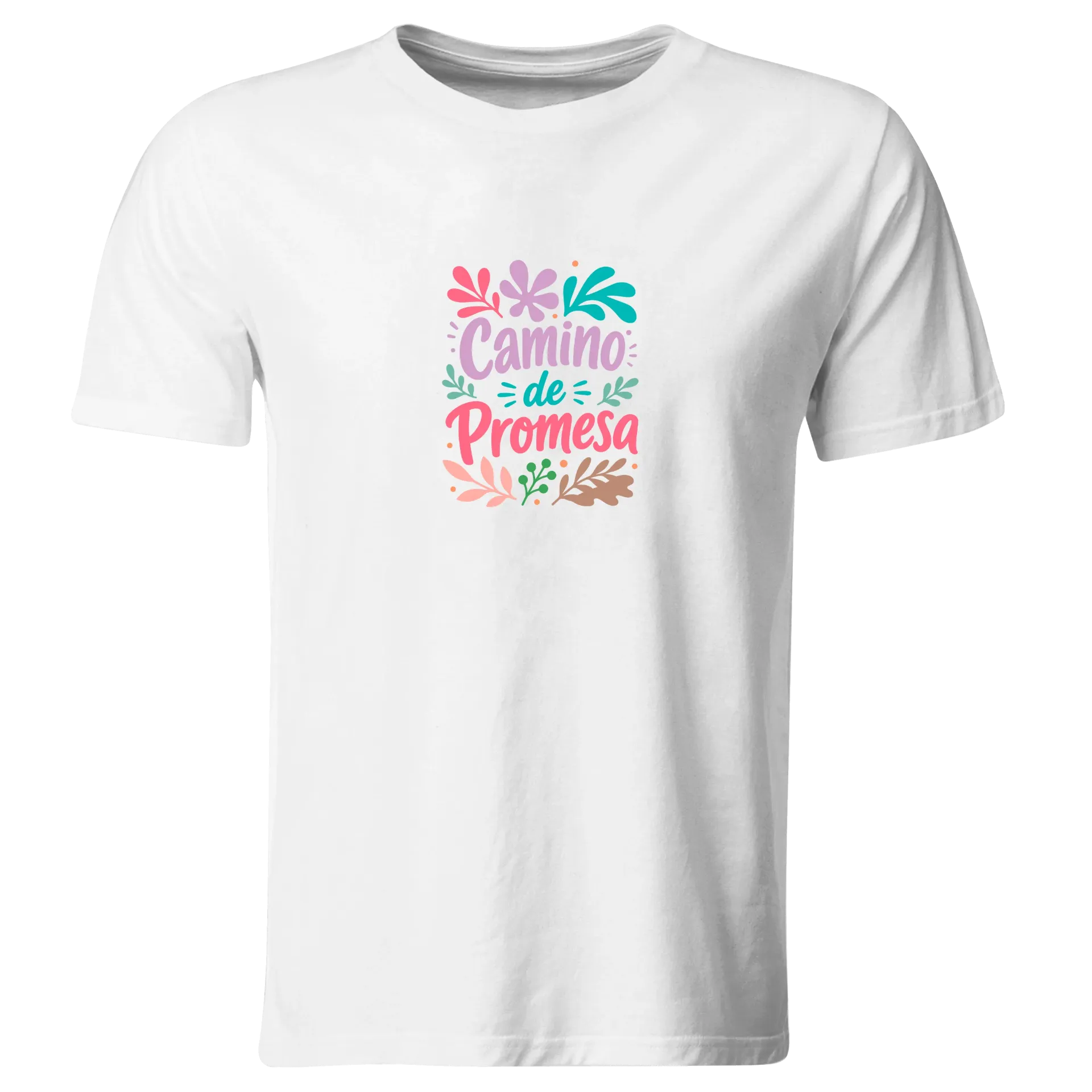 Playera Religiosa RG212. Versiculo Bíblico Cristiana Católica (Recto​)