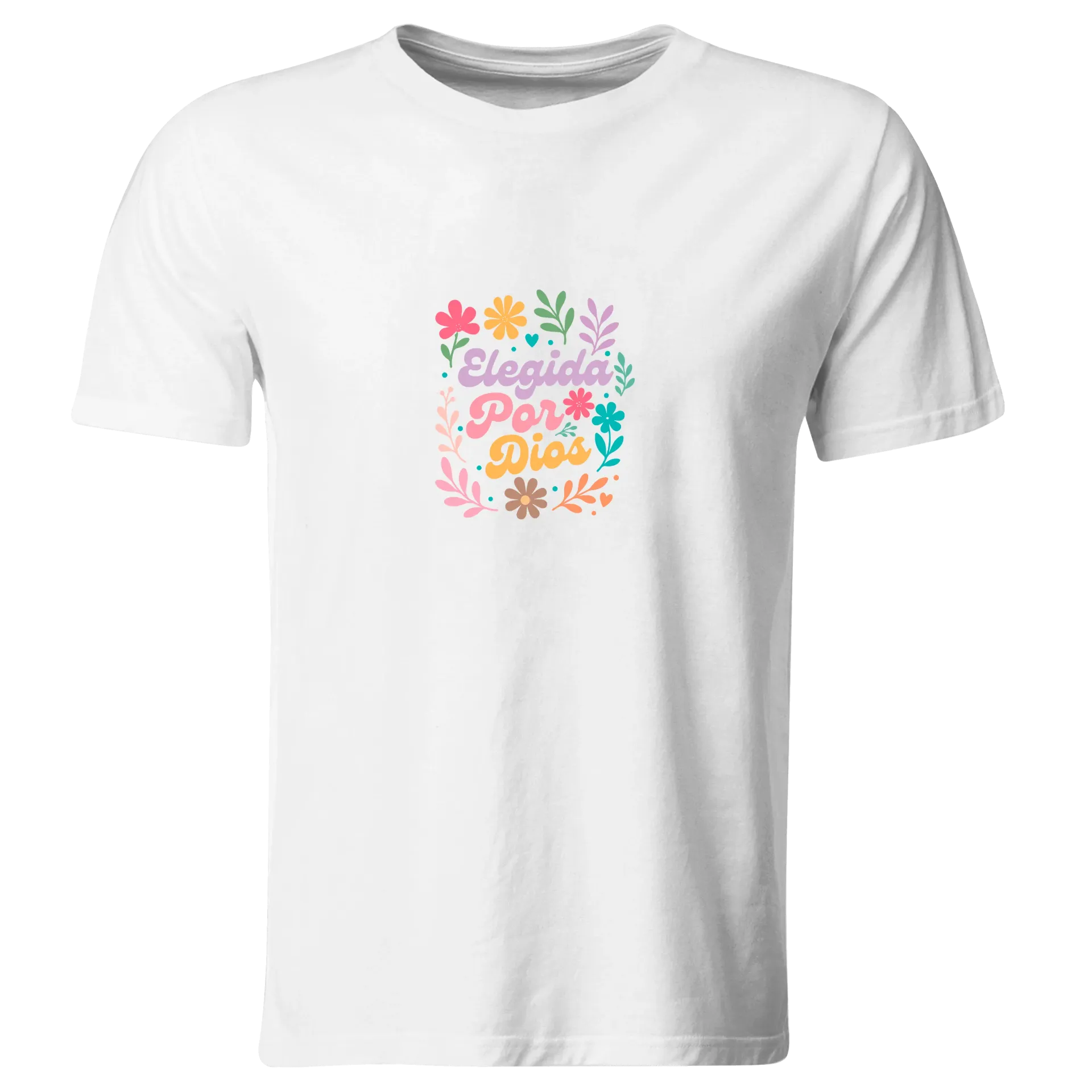 Playera Religiosa RG215. Versiculo Bíblico Cristiana Católica