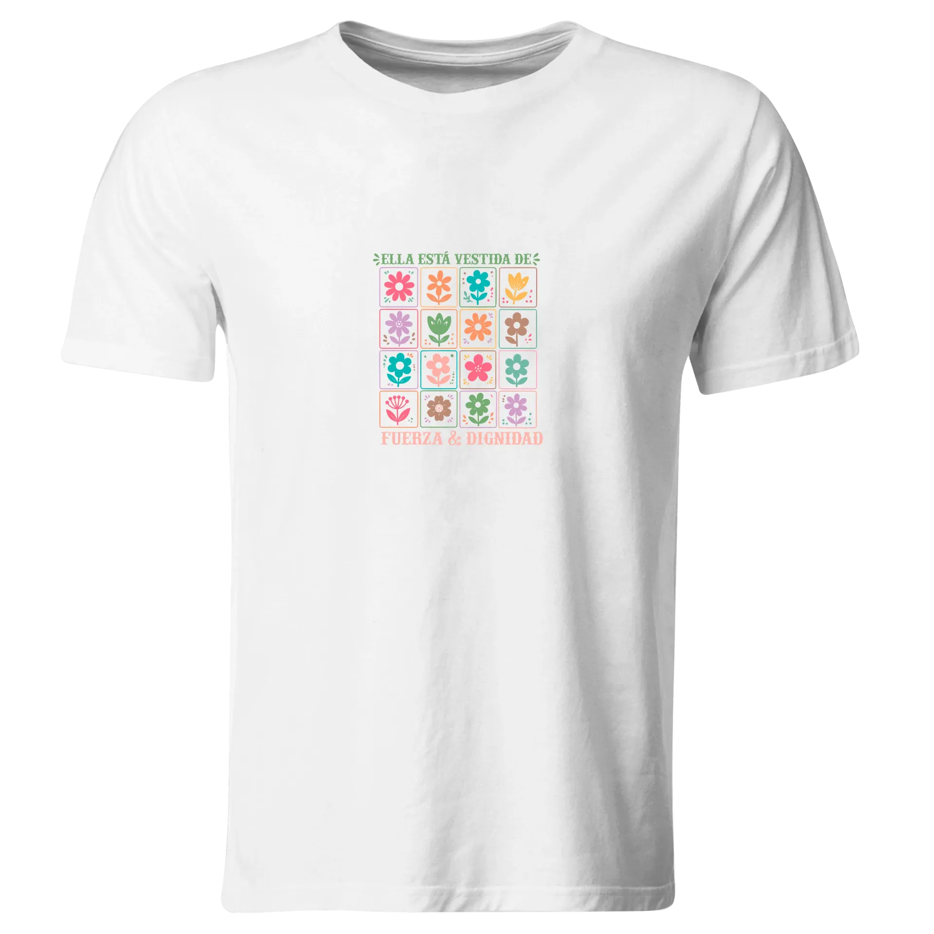 Playera Religiosa RG220. Versiculo Bíblico Cristiana Católica