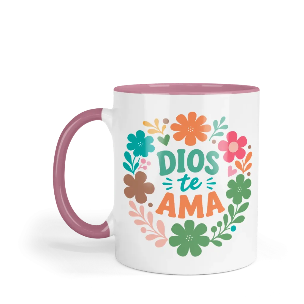 Taza Rg198. Frase Cristiana Religiosa