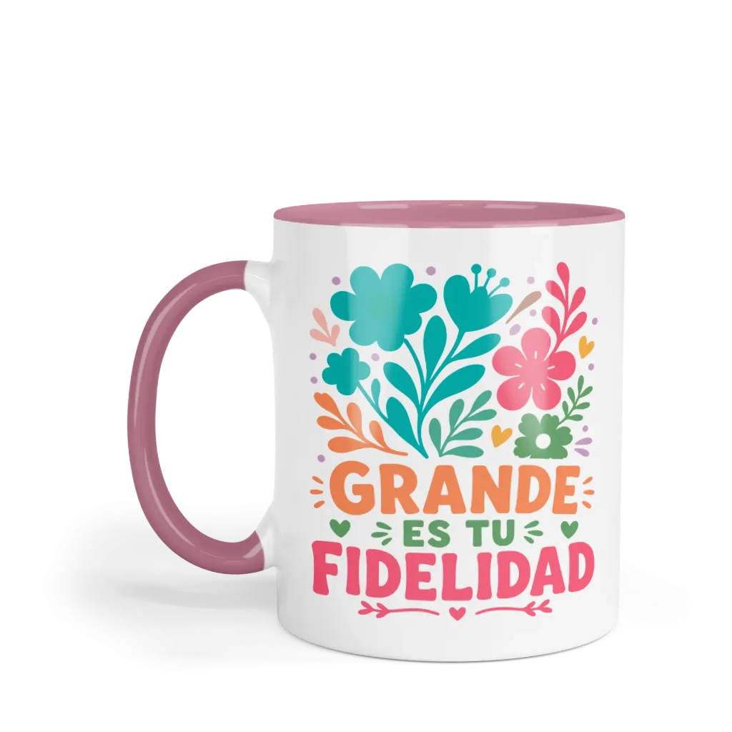 Taza Rg199. Frase Cristiana Religiosa