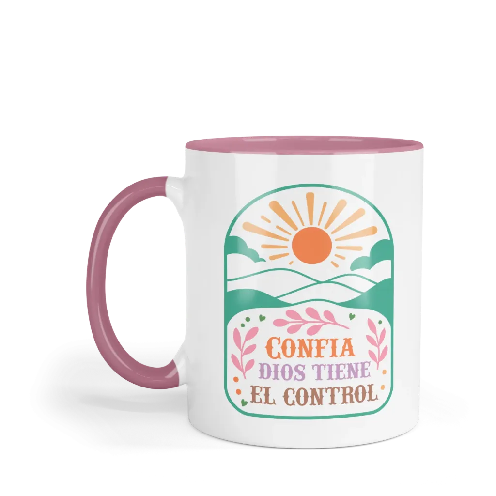 Taza Rg206. Frase Cristiana Religiosa