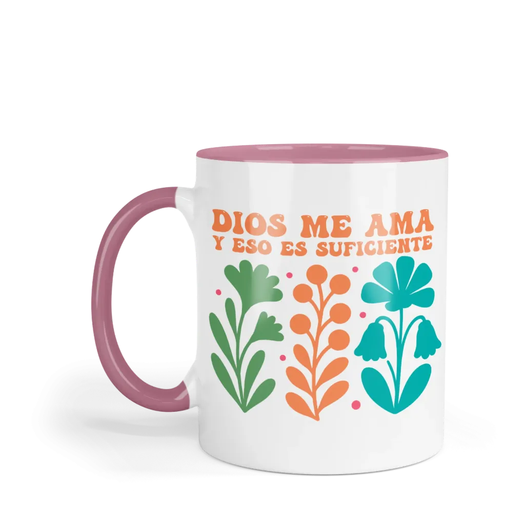 Taza Rg216. Frase Cristiana Religiosa