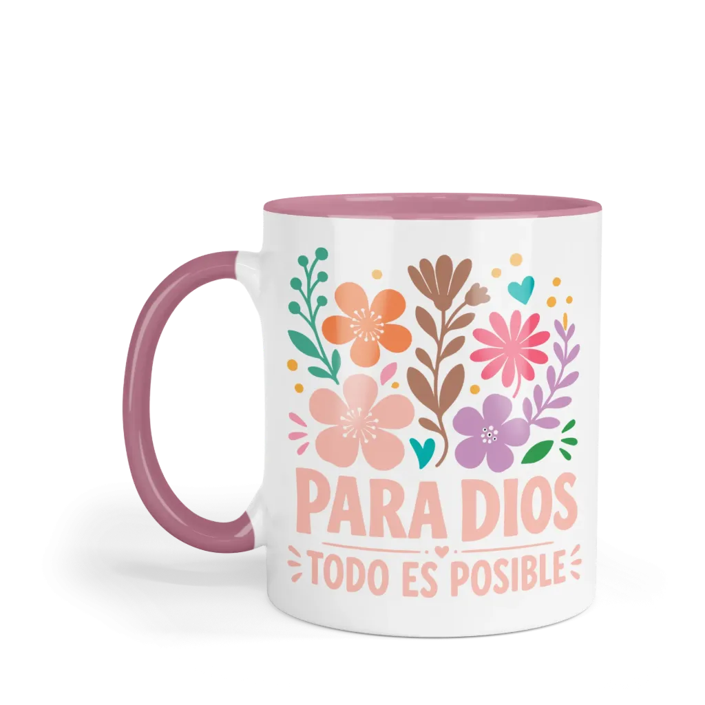 Taza Rg217. Frase Cristiana Religiosa