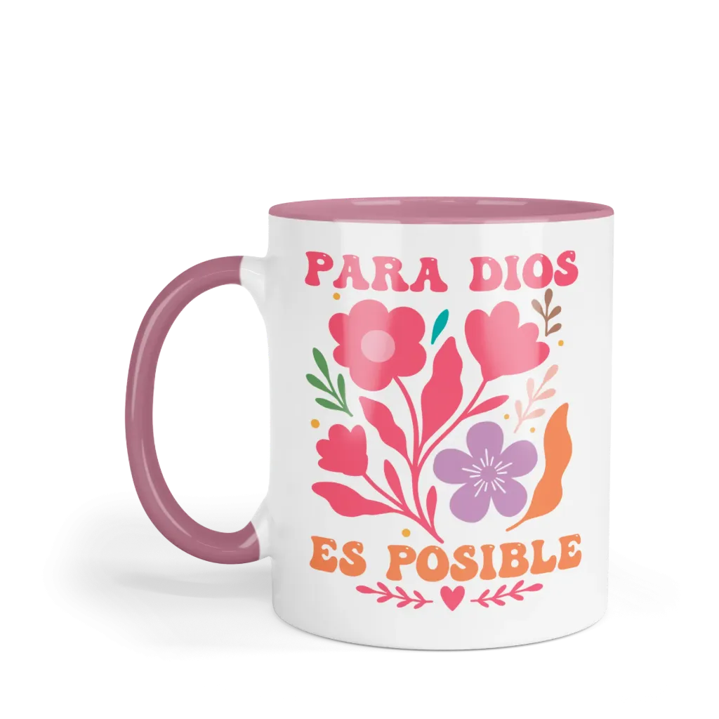 Taza Rg230. Frase Cristiana Religiosa