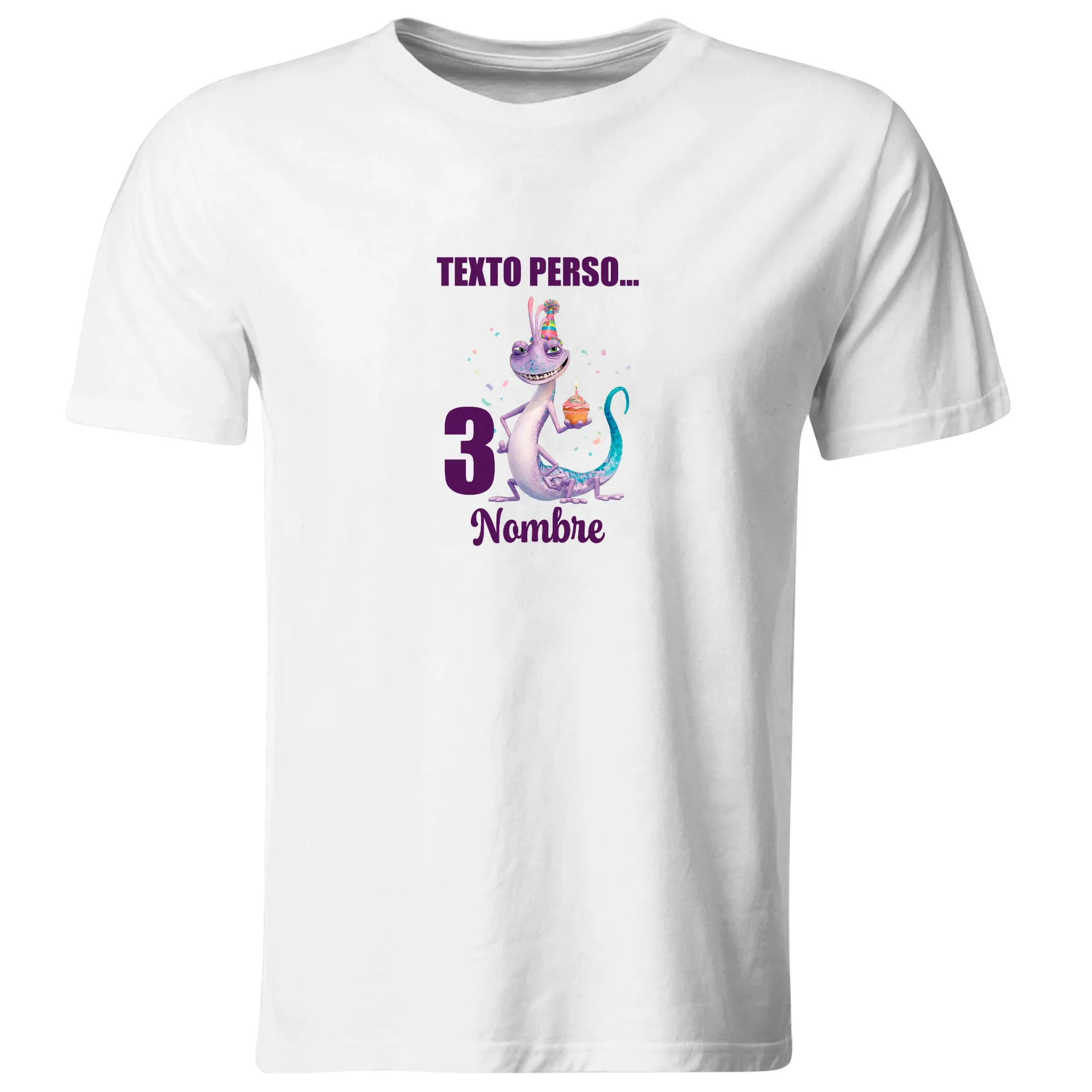 Playera Personalizada Cumpleaños Pc224. Monster Inc Universal