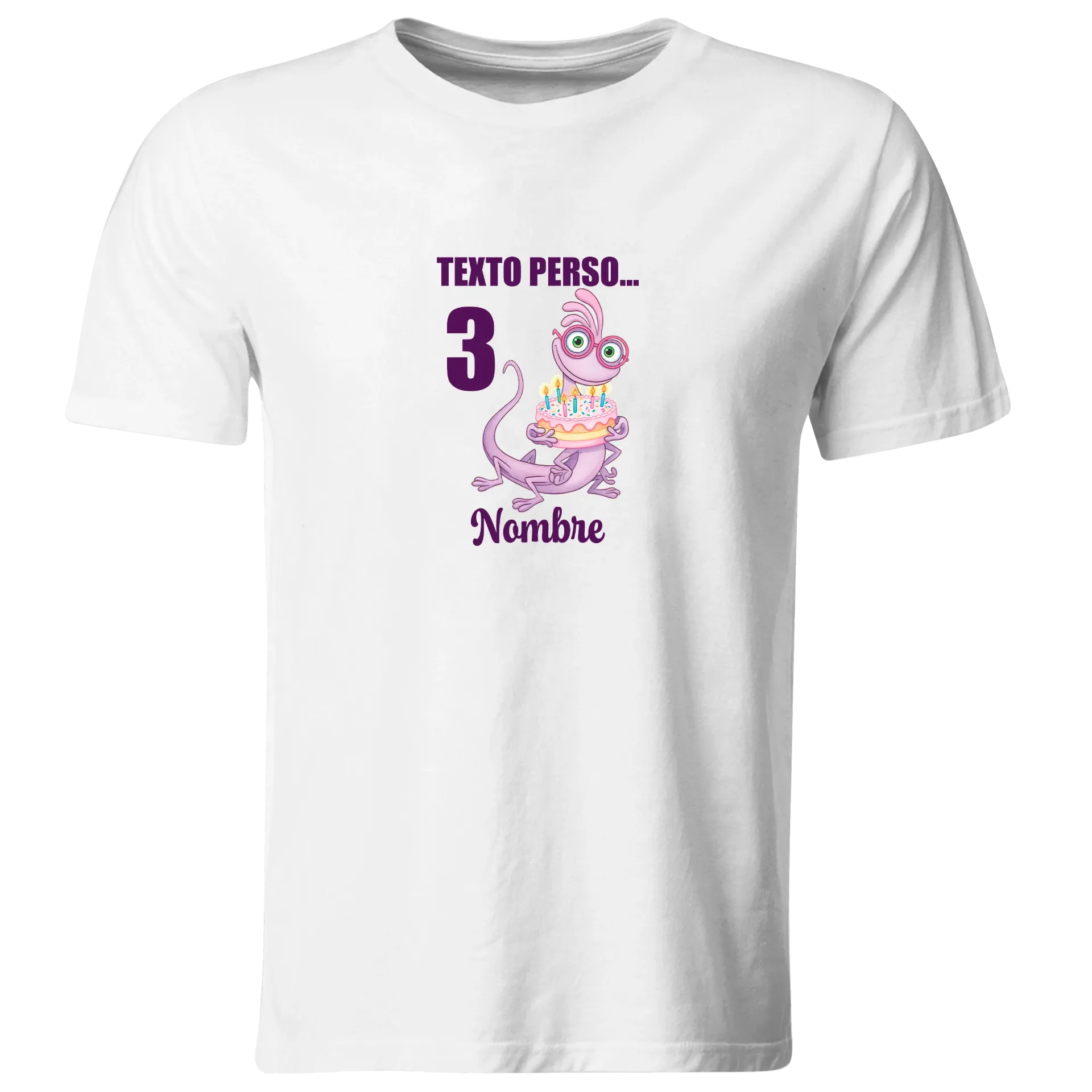 Playera Personalizada Cumpleaños Pc232. Monster Inc Universal