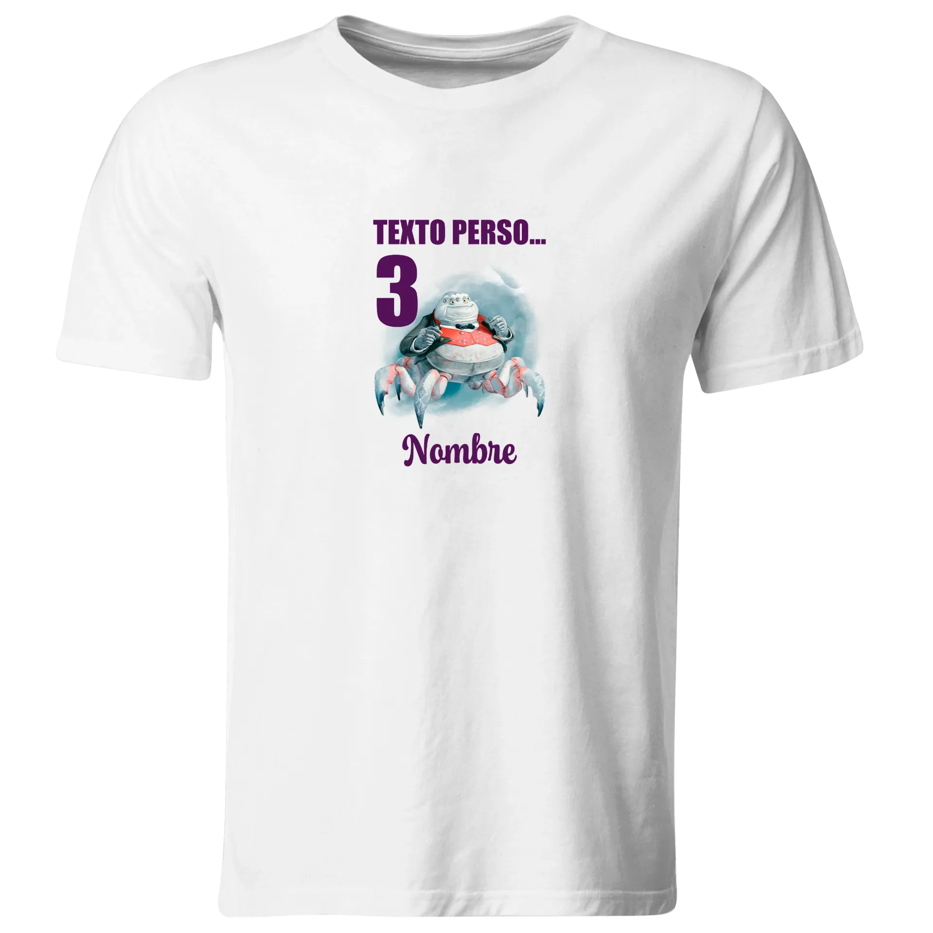 Playera Personalizada Cumpleaños Pc239. Monster Inc Universal