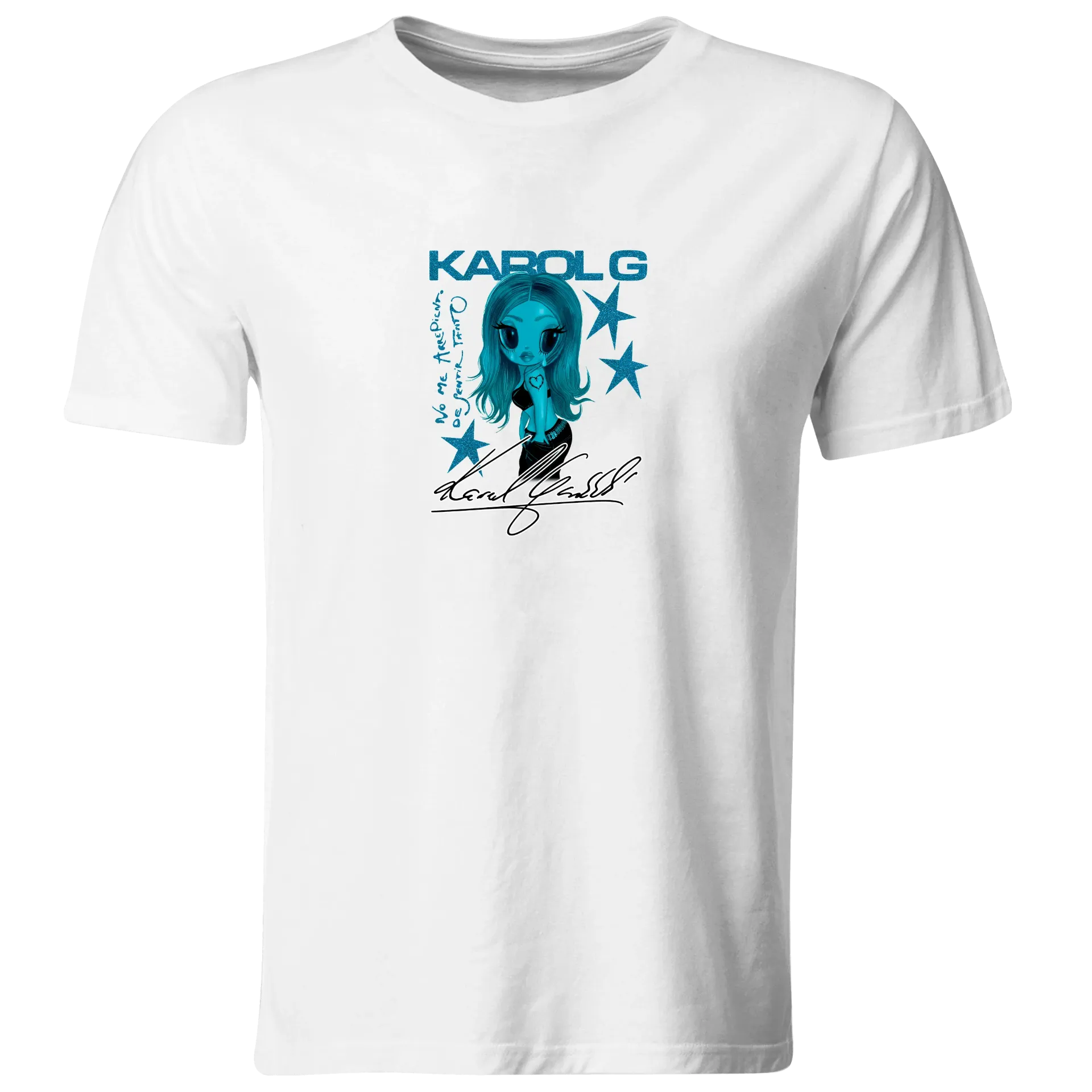 Playera lk989. Karol G. No me arrepiento de sentir tanto