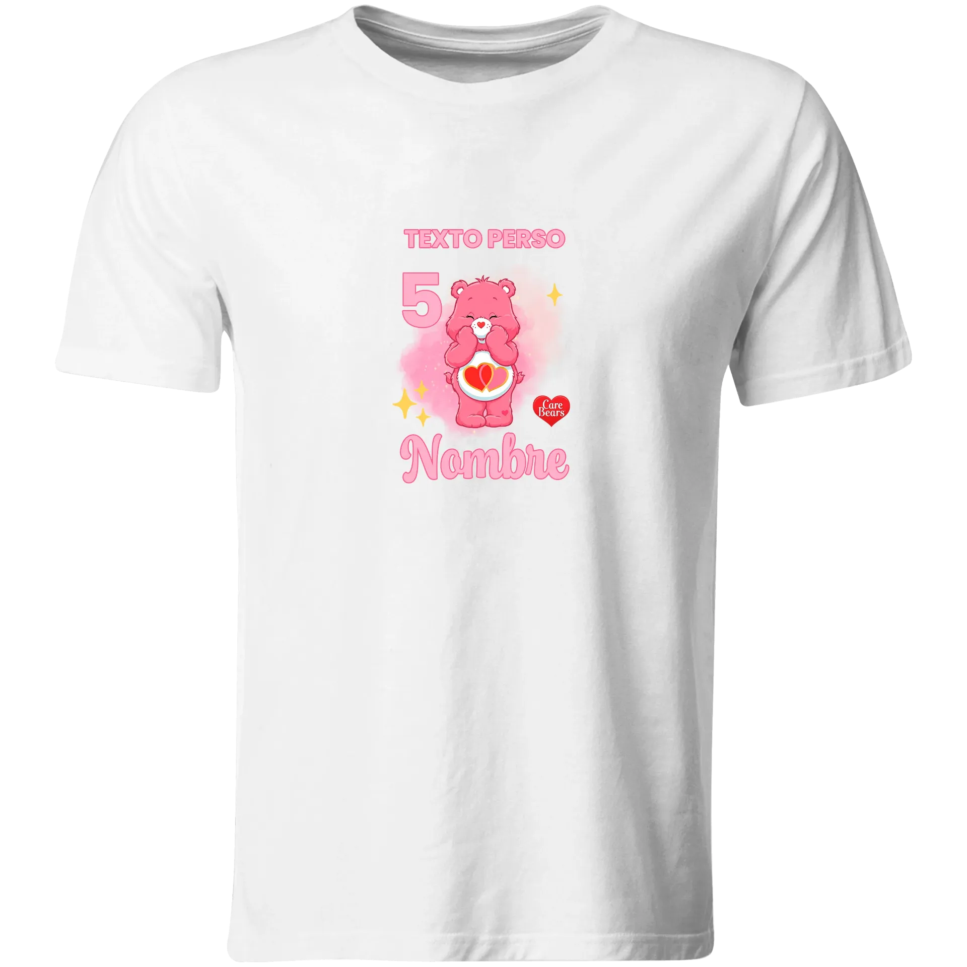 Playera Personalizada Cumpleaños Pc247. Care Beans Ositos Cariñositos