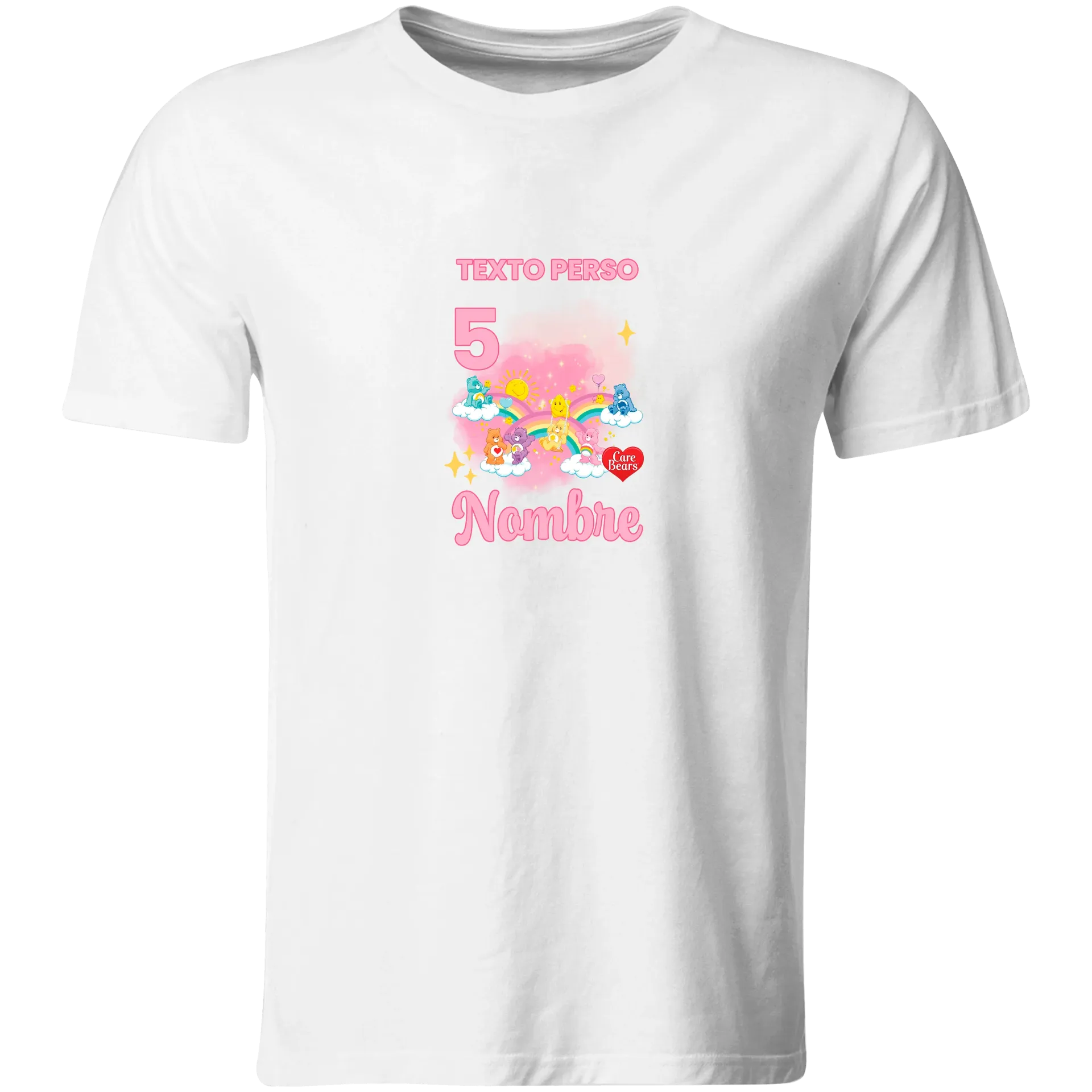 Playera Personalizada Cumpleaños Pc248. Care Beans Ositos Cariñositos