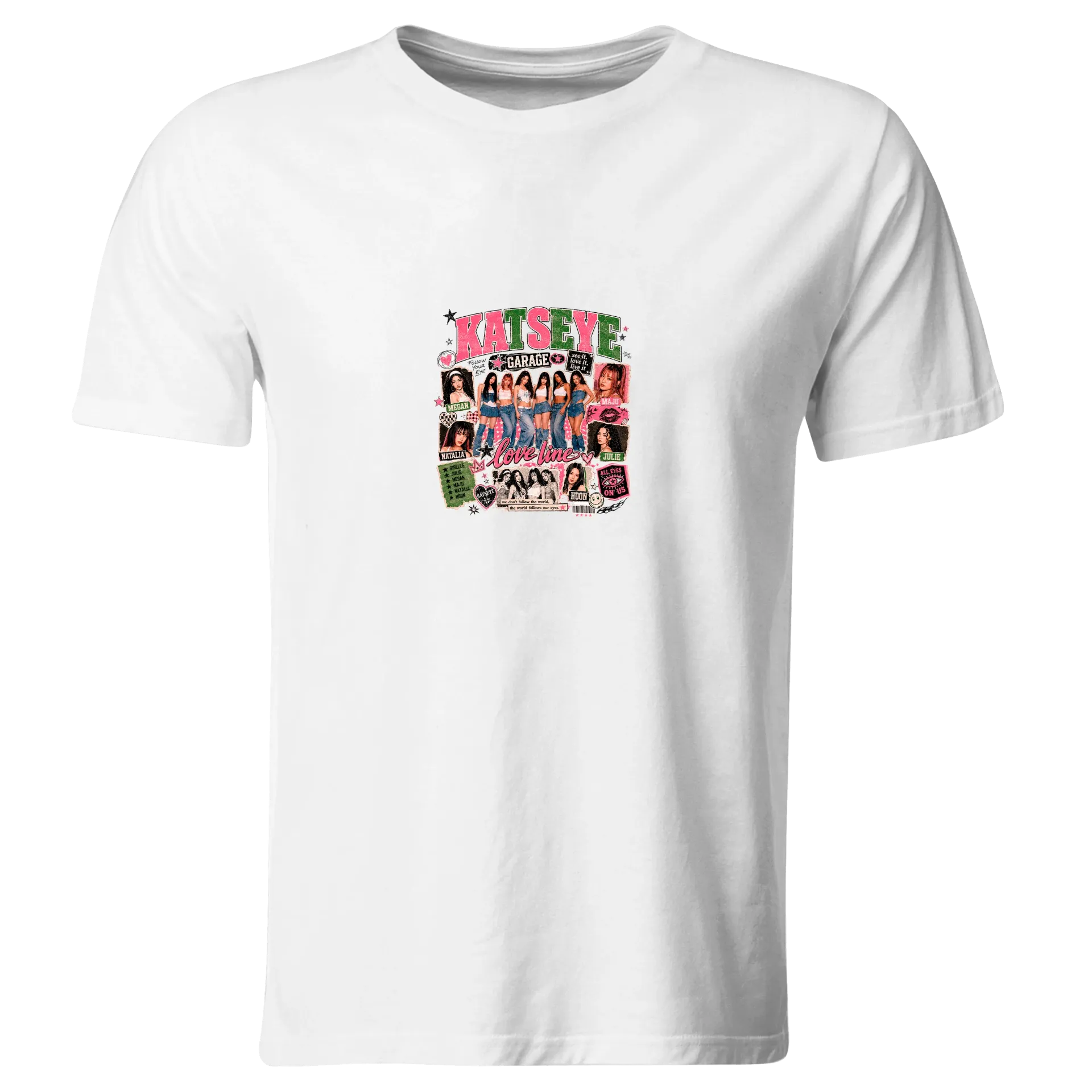 Playera lk1020. Katseye Eyekons