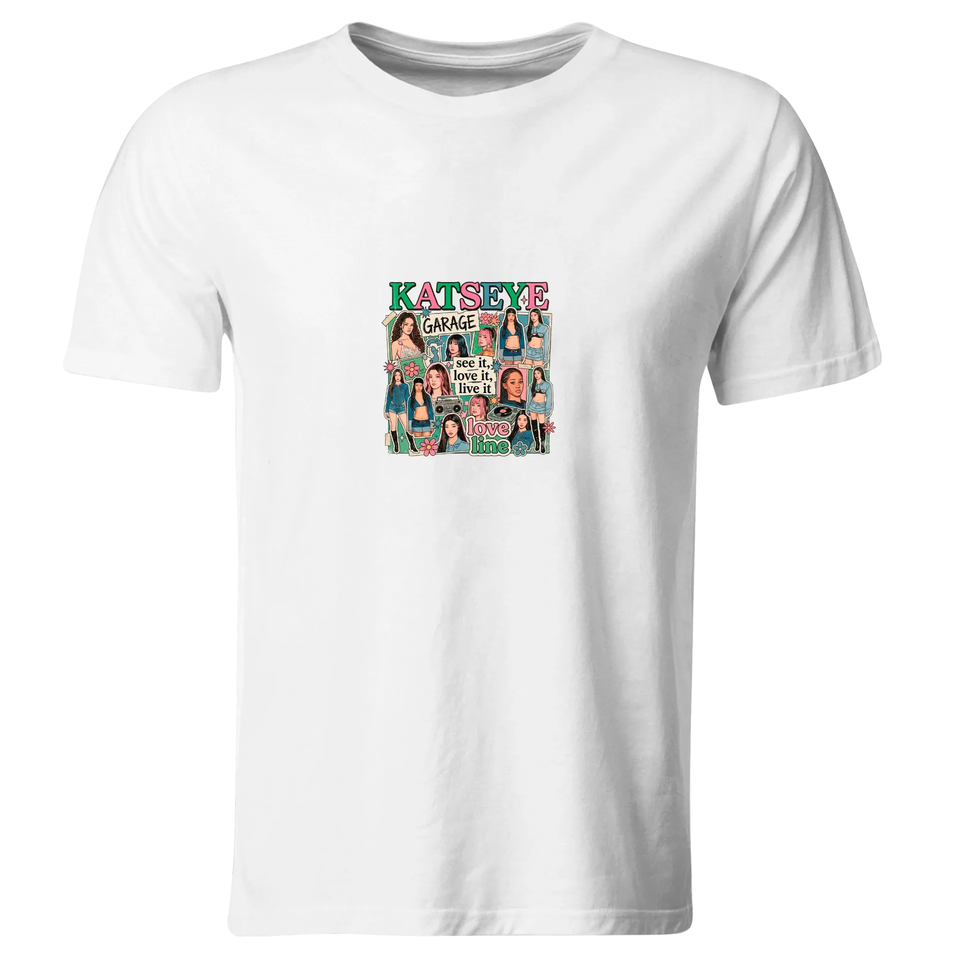 Playera lk1022. Katseye Eyekons