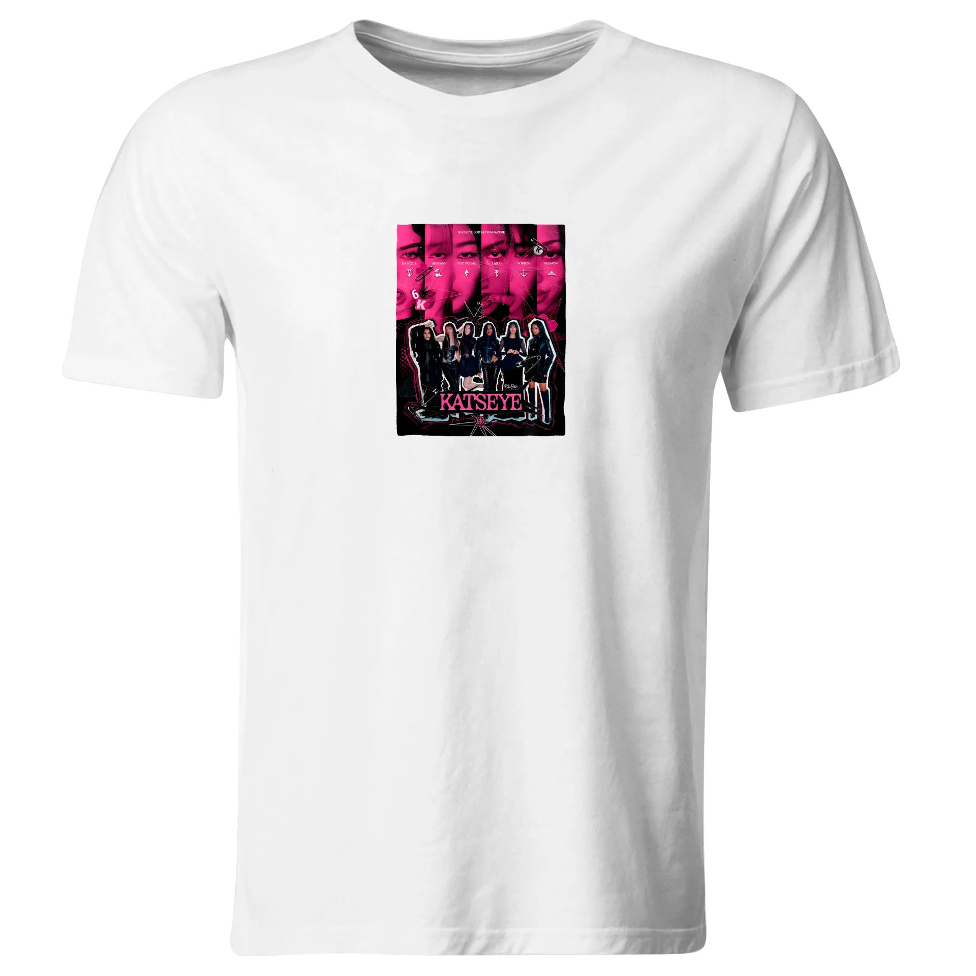 Playera lk1032. Katseye Eyekons