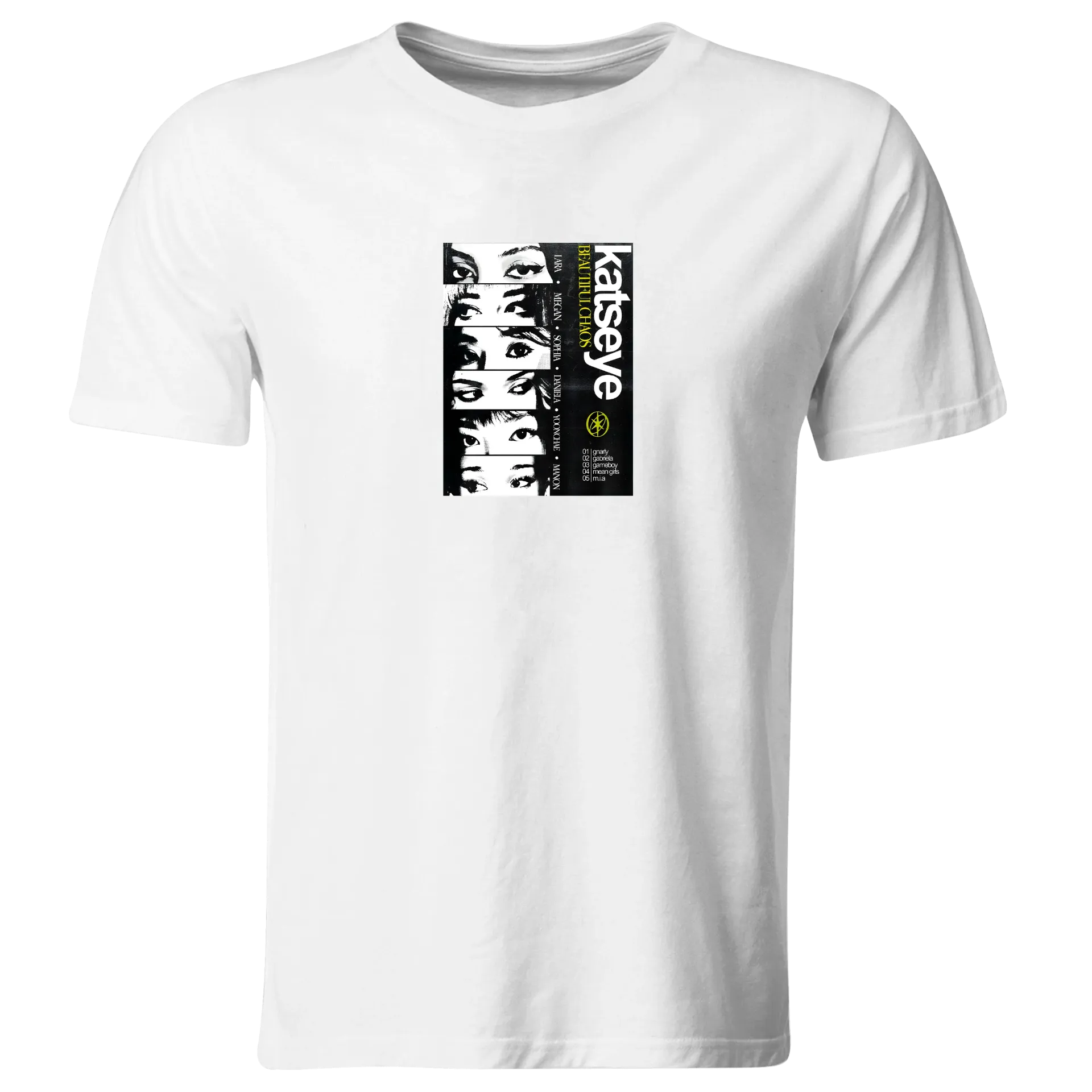 Playera lk1033. Katseye Eyekons