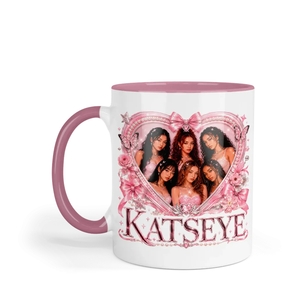Taza 11 Oz LK1038. Katseye Eyekons