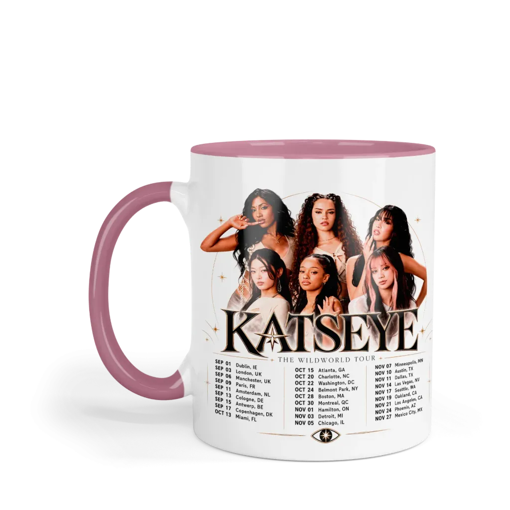 Taza 11 Oz LK1042. Katseye Eyekons