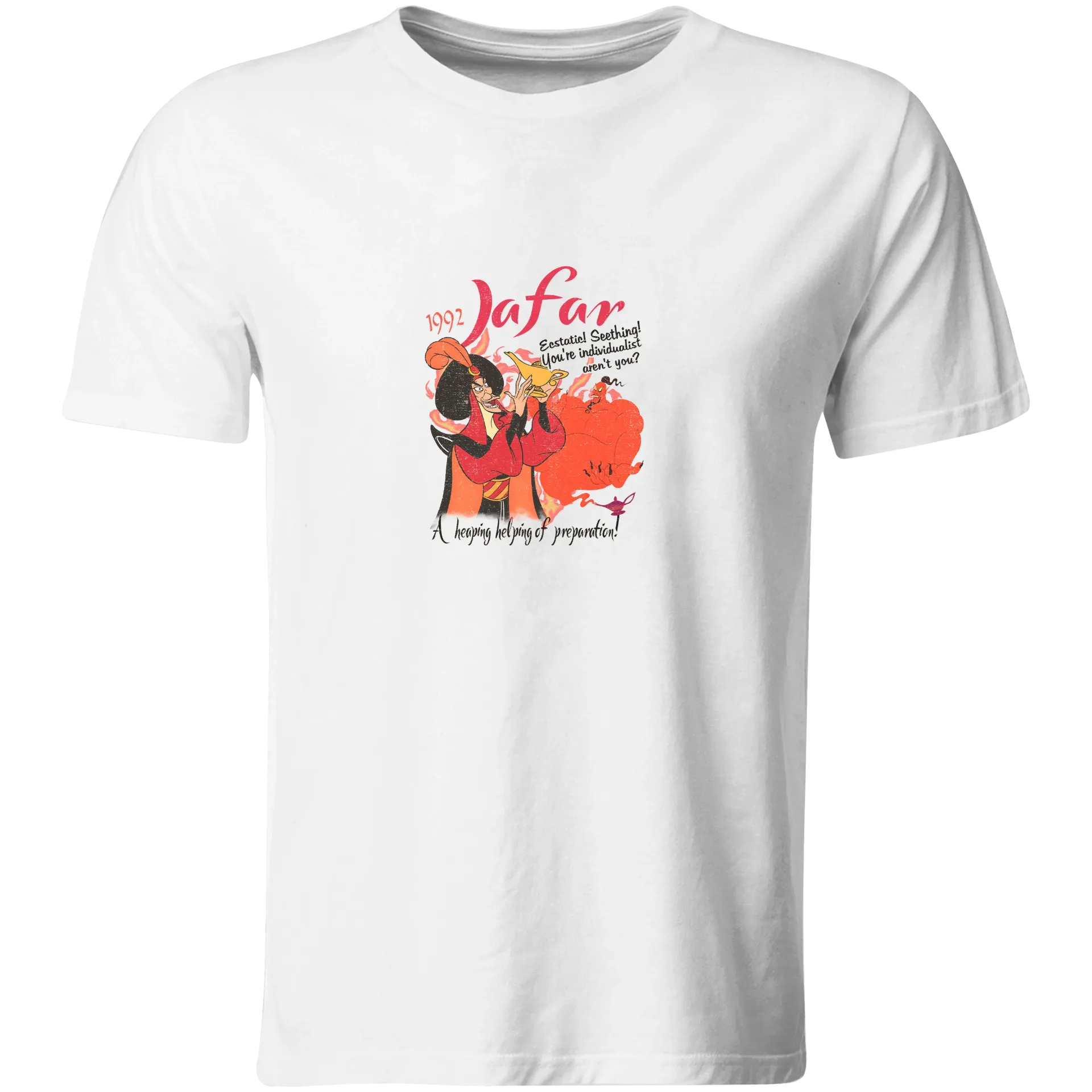 Playera lk1055. Villanos retro vintage. Jafar (Recto​)