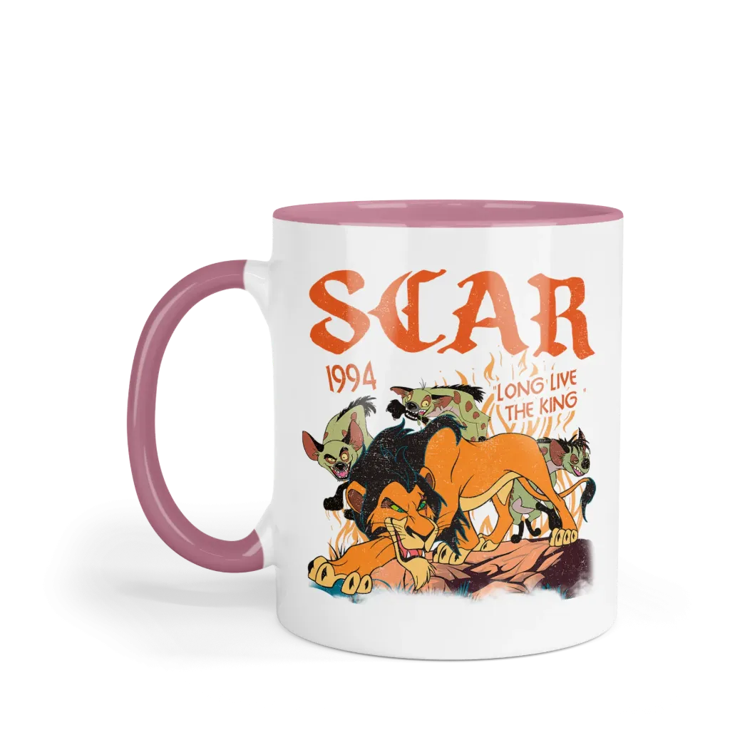Taza 11 Oz LK1052. Villanos retro vintage. Scar