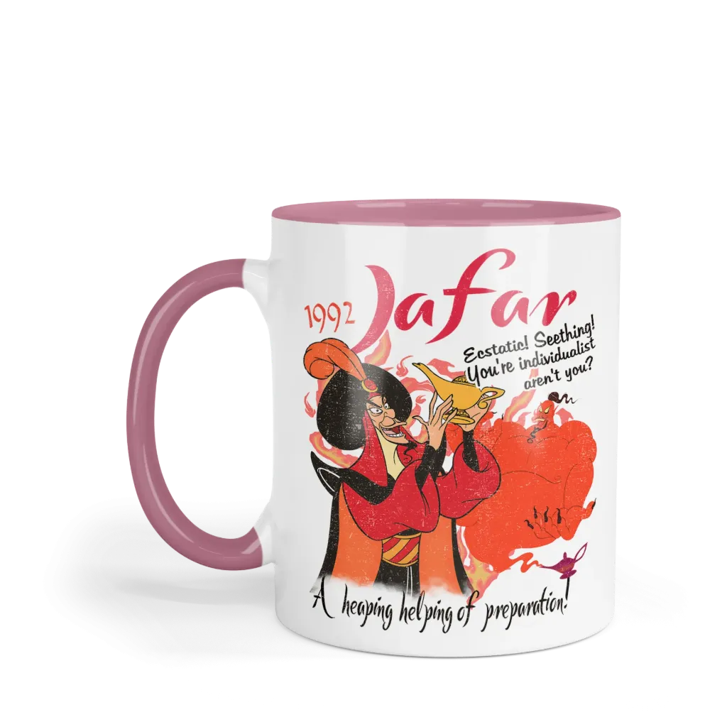 Taza 11 Oz LK1055. Villanos retro vintage. Jafar