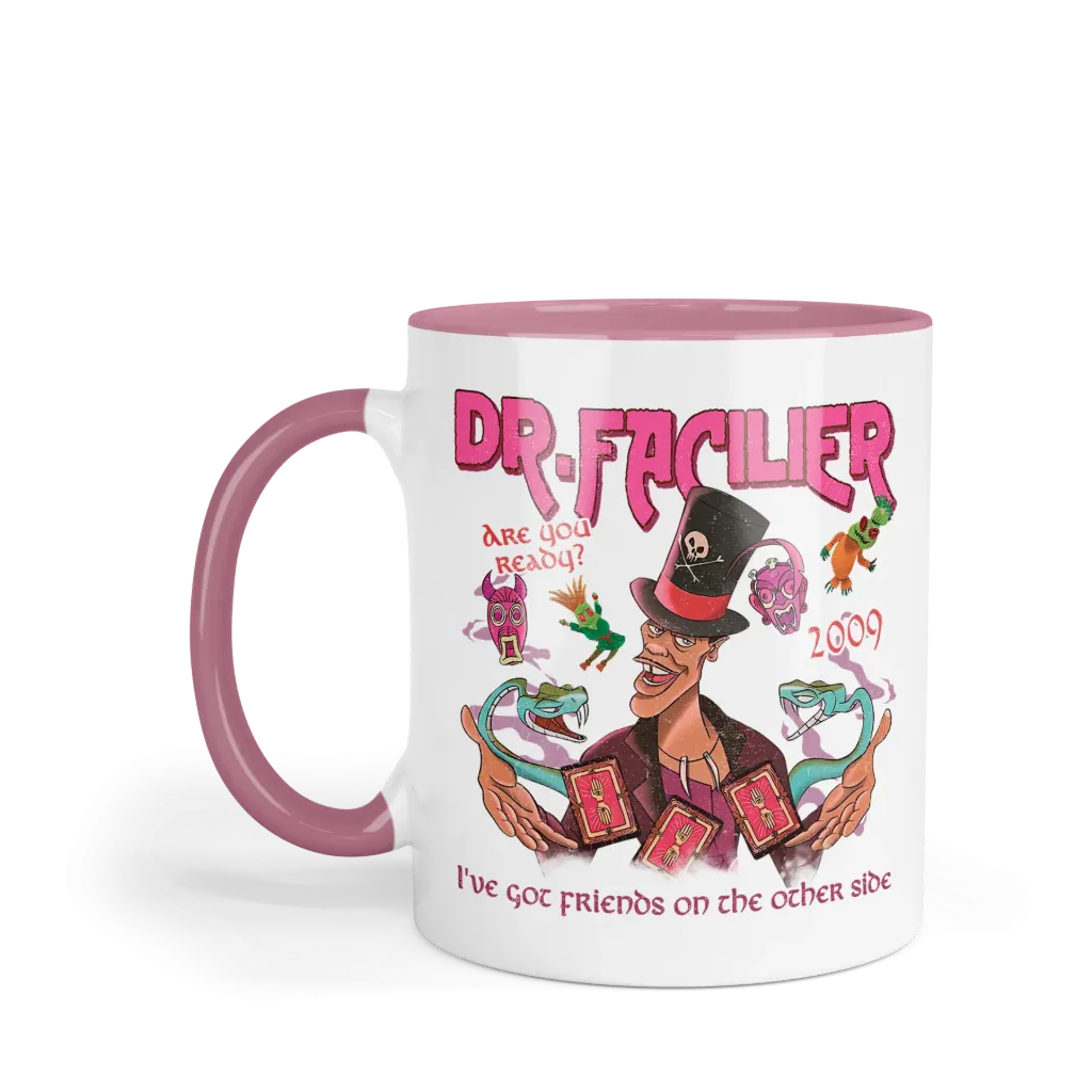 Taza 11 Oz LK1059. Villanos retro vintage. Dr. Facilier