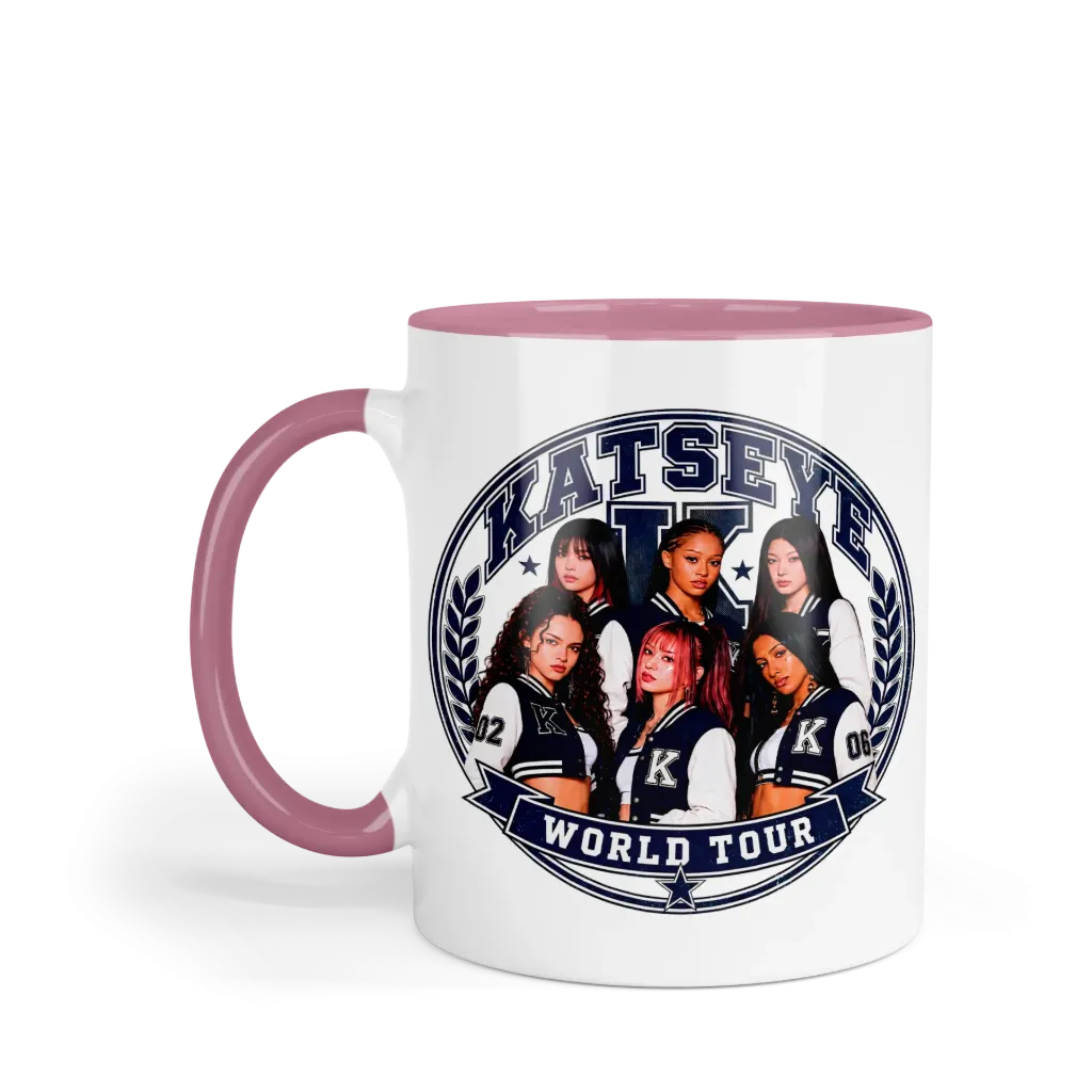 Taza 11 Oz LK1089. Katseye Eyekons (Sin personalizado)