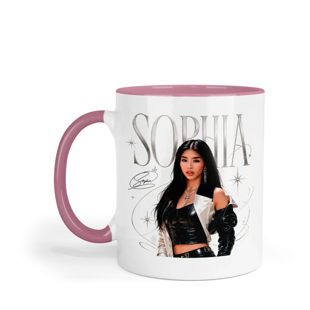 Taza 11 Oz LK1097. Katseye Eyekons (Sin personalizado)