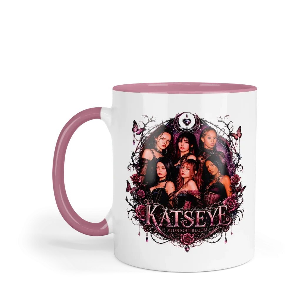Taza 11 Oz LK1103. Katseye Eyekons (Sin personalizado)