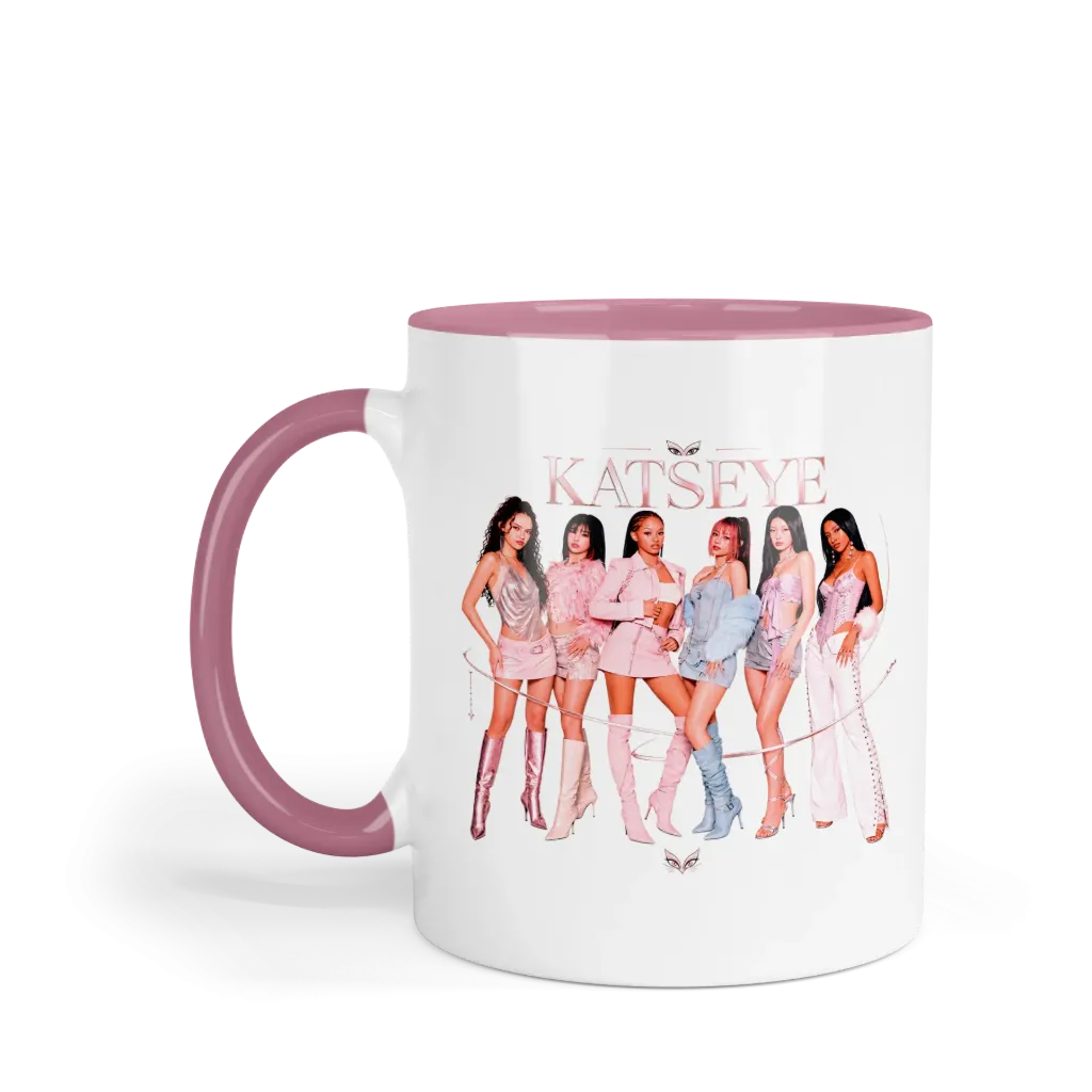 Taza 11 Oz LK1106. Katseye Eyekons (Sin personalizado)