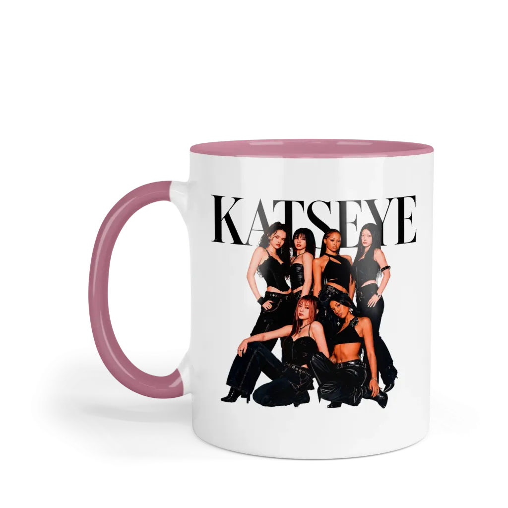 Taza 11 Oz LK1107. Katseye Eyekons (Sin personalizado)