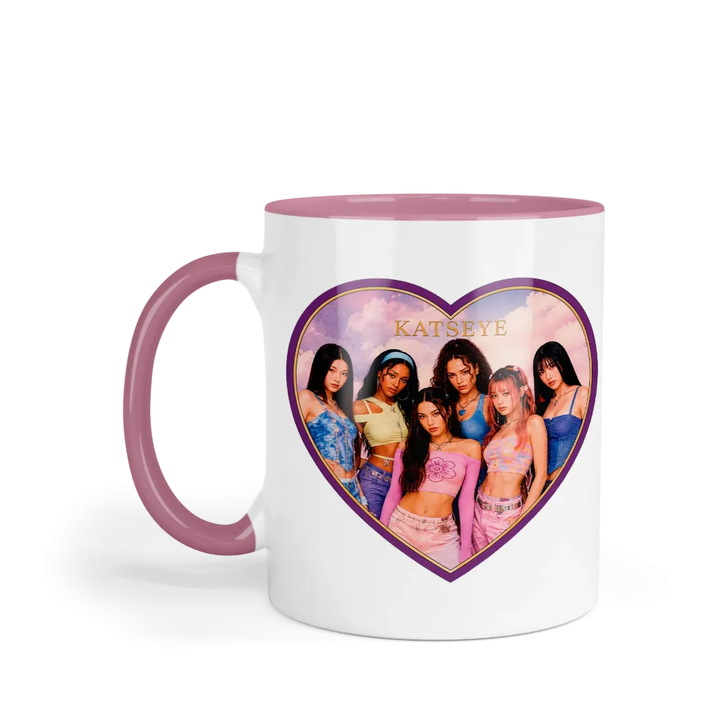 Taza 11 Oz LK1113. Katseye Eyekons (Sin personalizado)