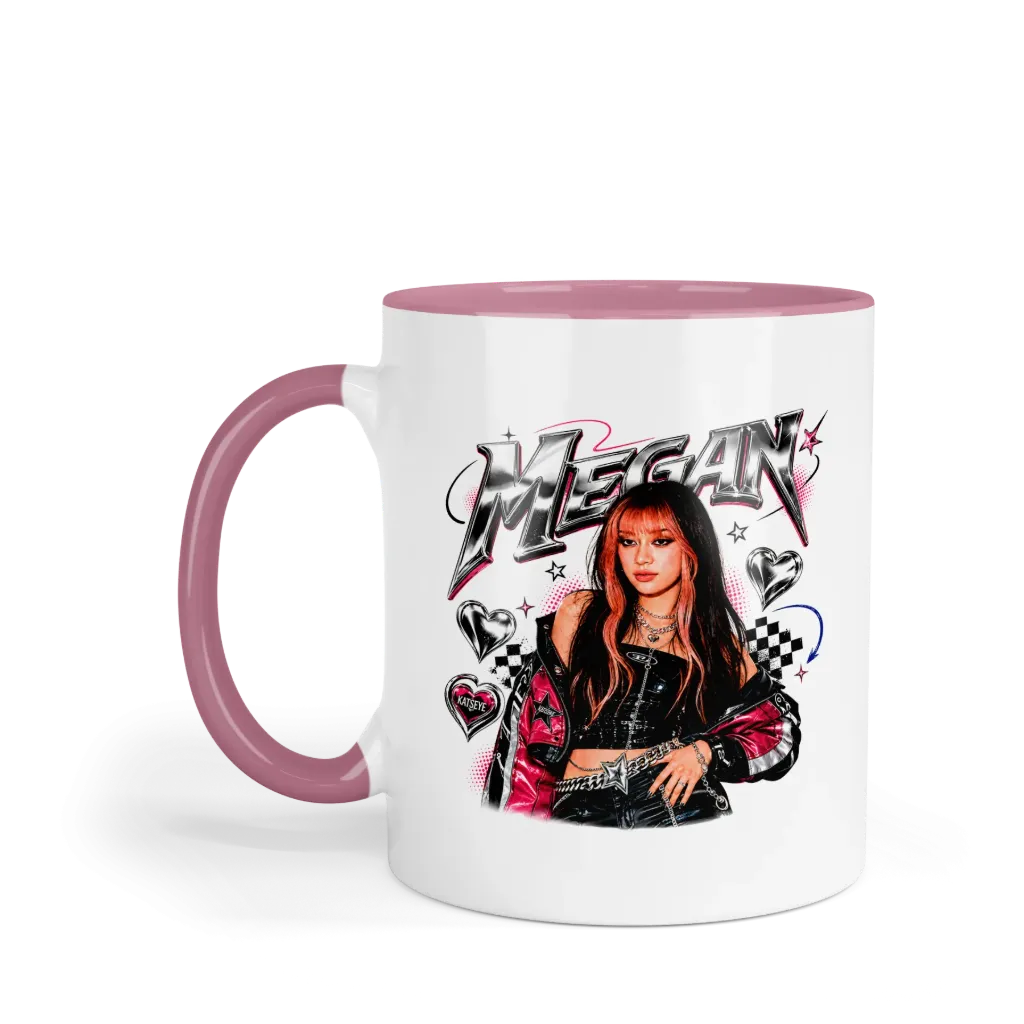 Taza 11 Oz LK1117. Katseye Eyekons